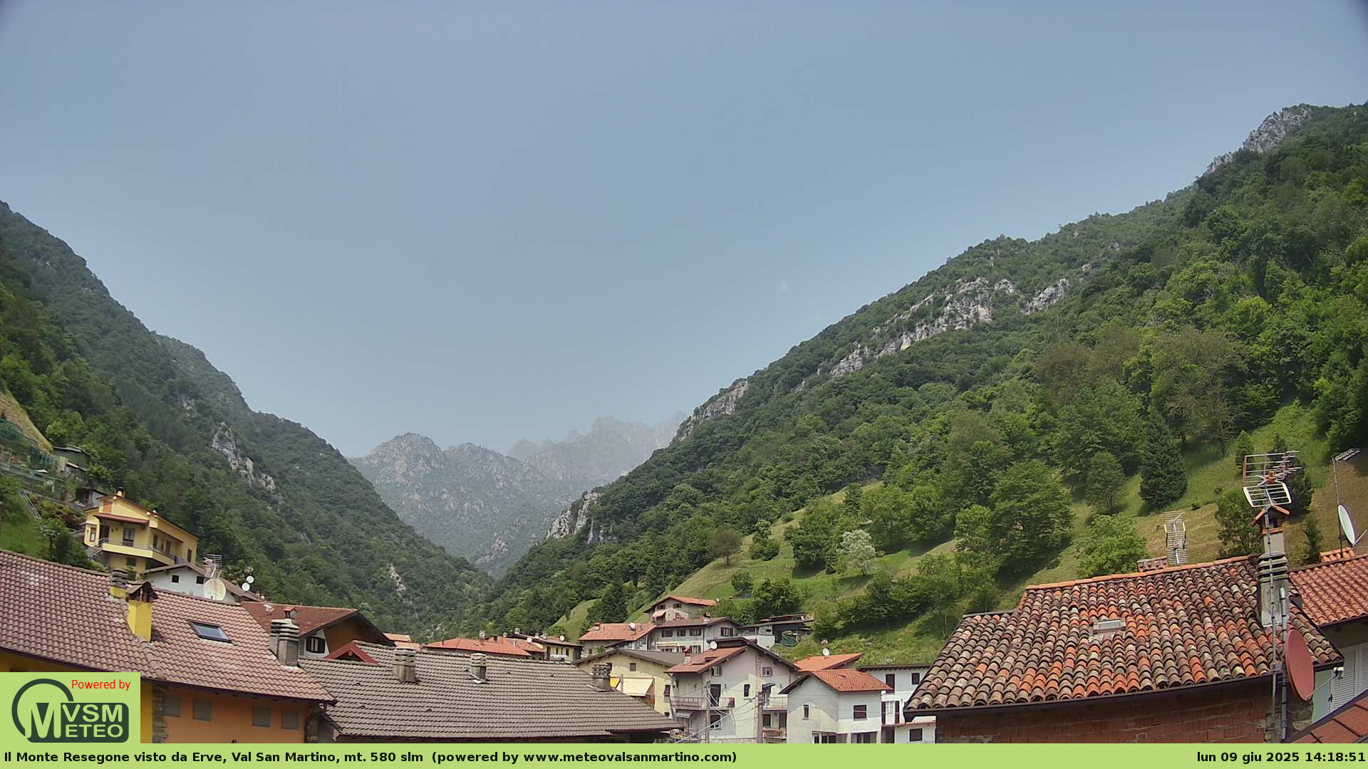 immagine della webcam nei dintorni di Valbrembo: webcam Erve