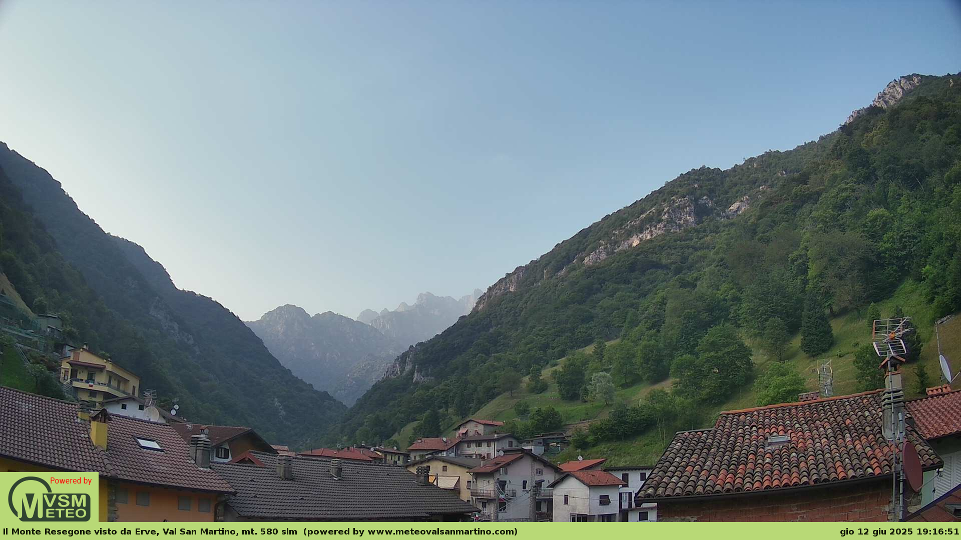 immagine della webcam nei dintorni di Monte Marenzo: webcam Erve