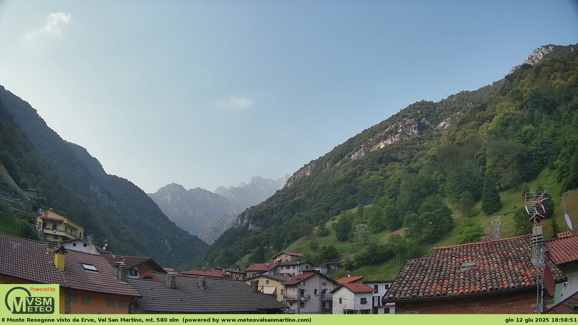 immagine della webcam nei dintorni di Monte Cornizzolo: webcam Erve