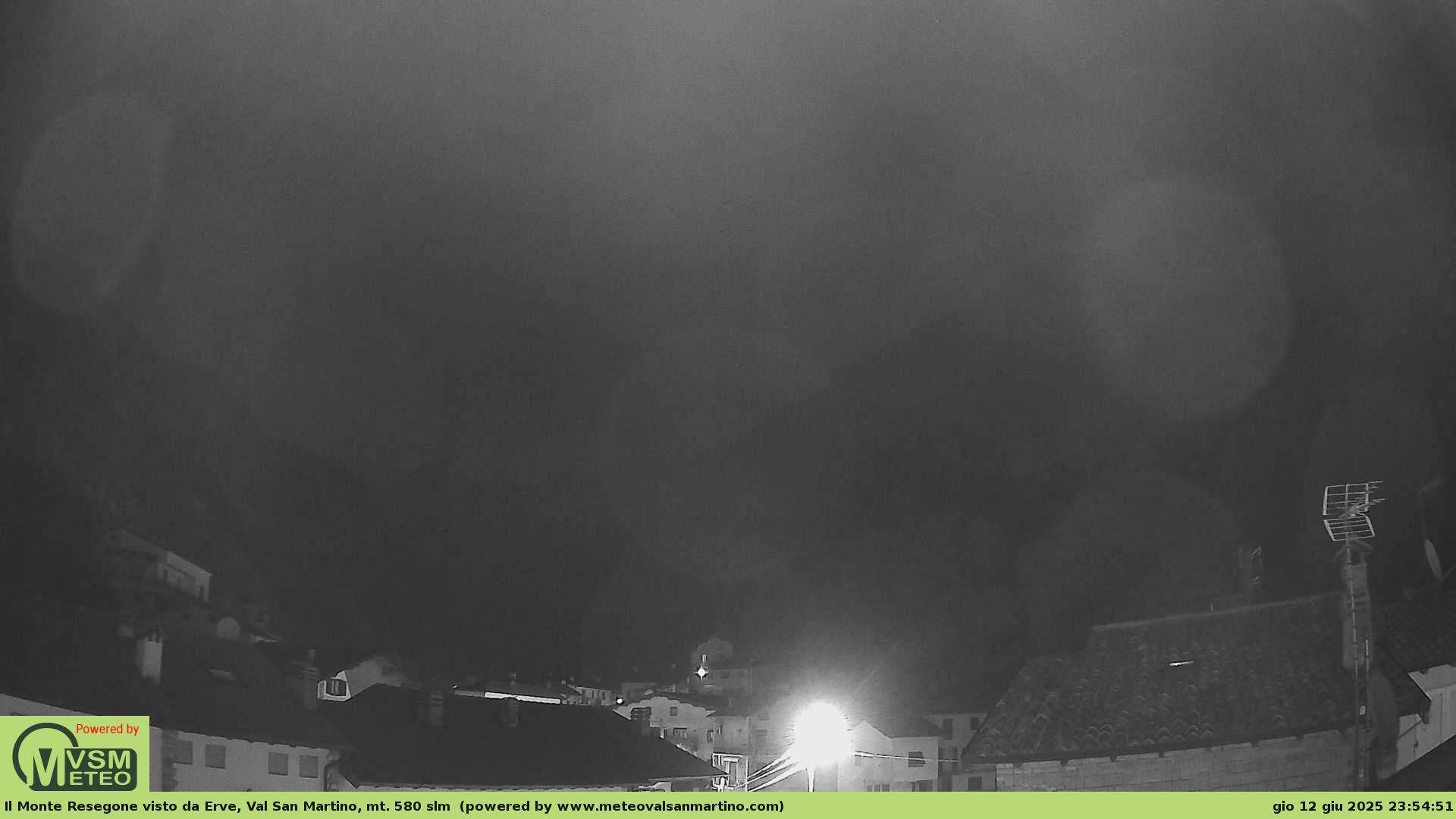 immagine della webcam nei dintorni di San Giovanni Bianco: webcam Erve