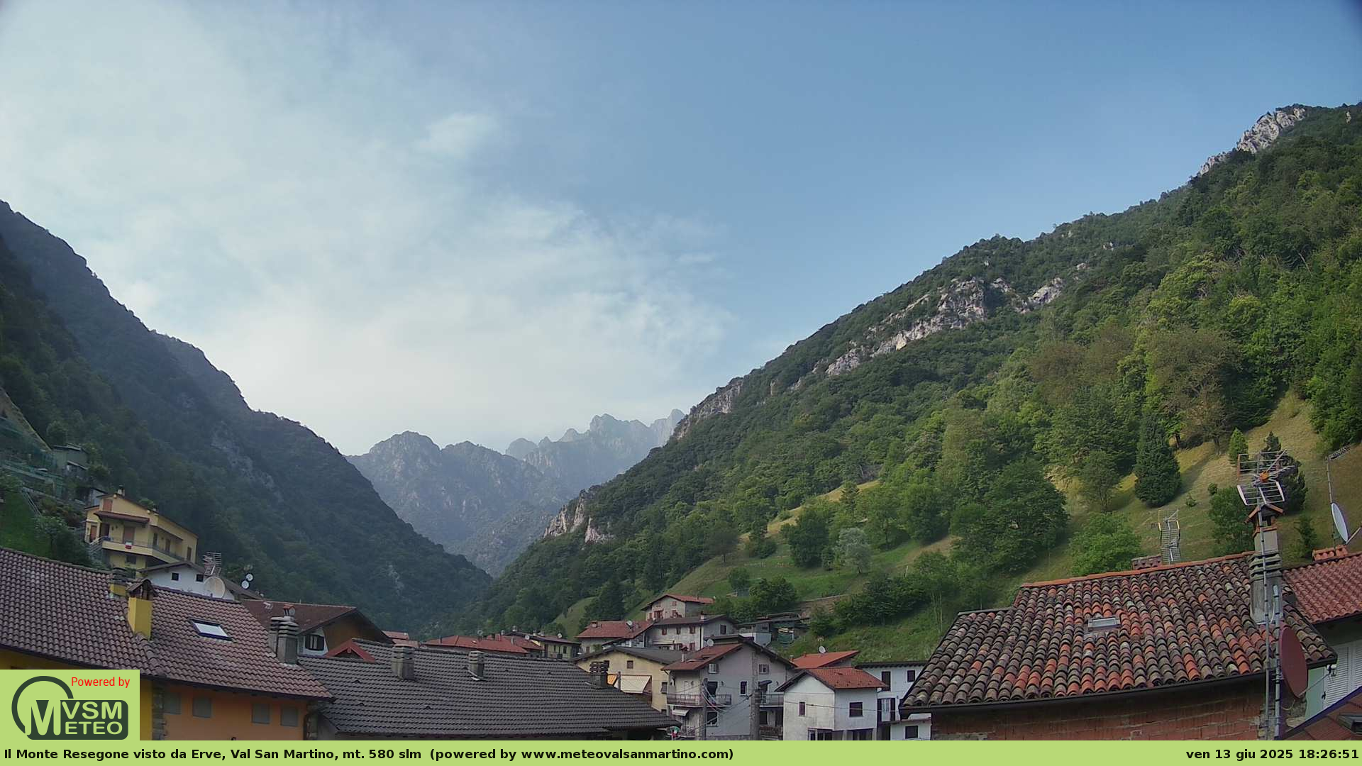 immagine della webcam nei dintorni di Bonate Sotto: webcam Erve