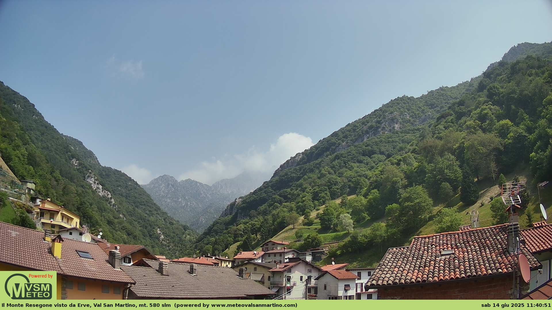 immagine della webcam nei dintorni di Paladina: webcam Erve