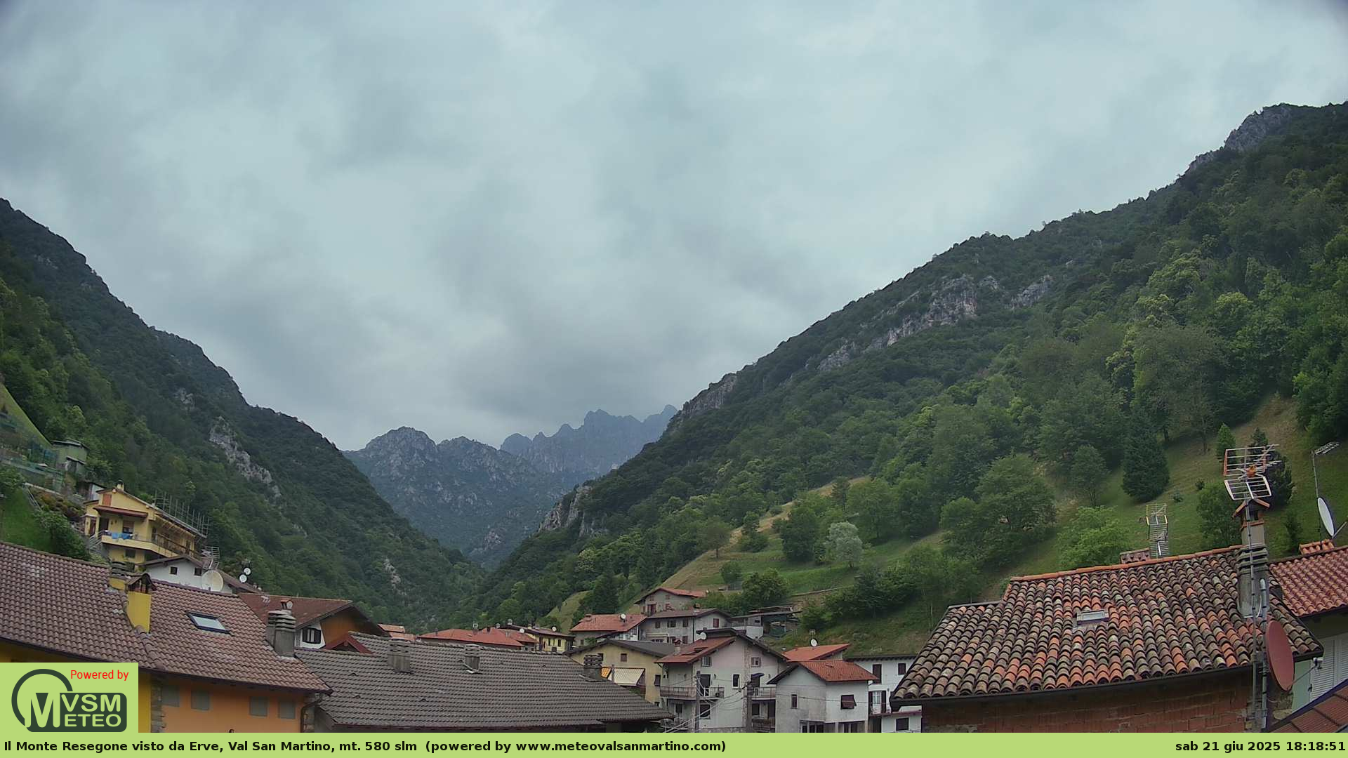 immagine della webcam nei dintorni di Paladina: webcam Erve
