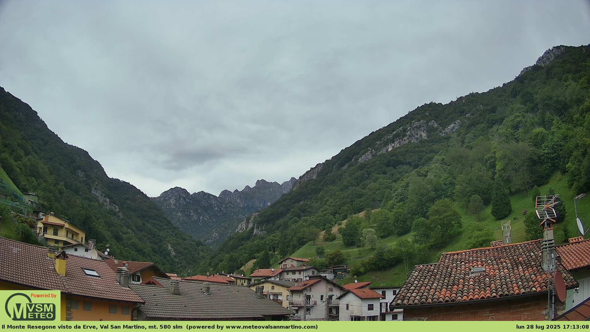 immagine della webcam nei dintorni di Piani d'Erna: webcam Erve