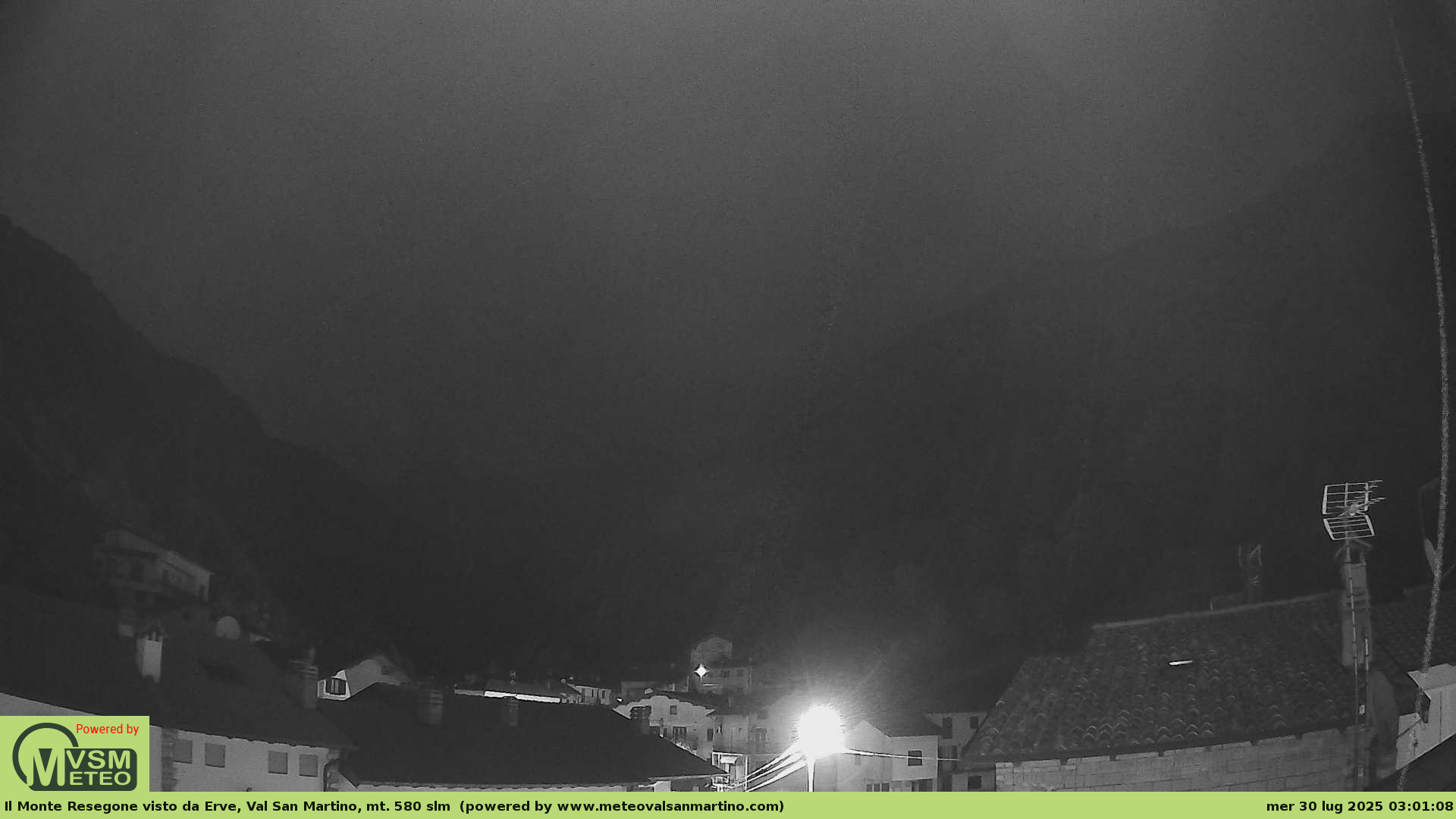 immagine della webcam nei dintorni di San Giovanni Bianco: webcam Erve