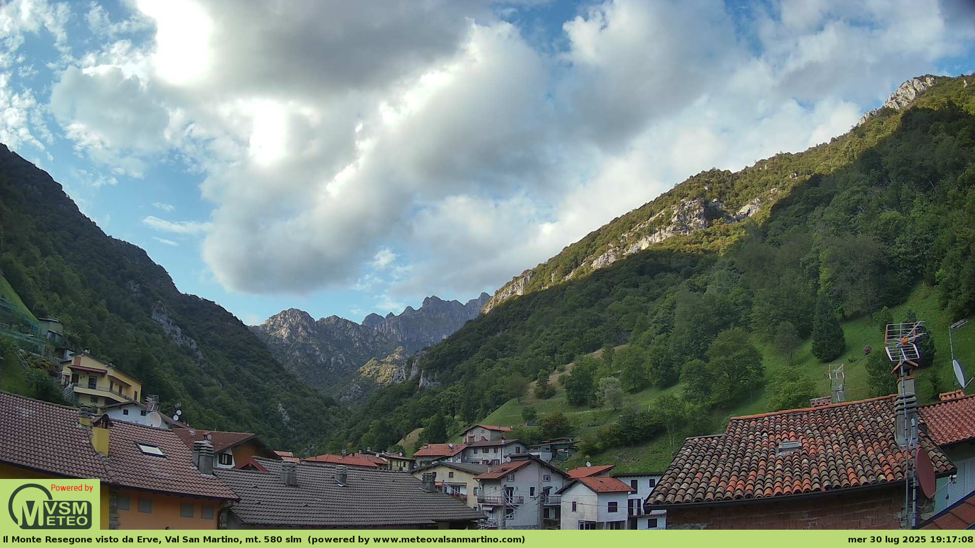 immagine della webcam nei dintorni di Barzio: webcam Erve