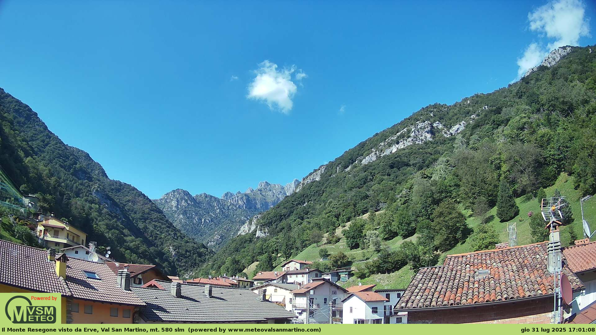 immagine della webcam nei dintorni di Malgrate: webcam Erve