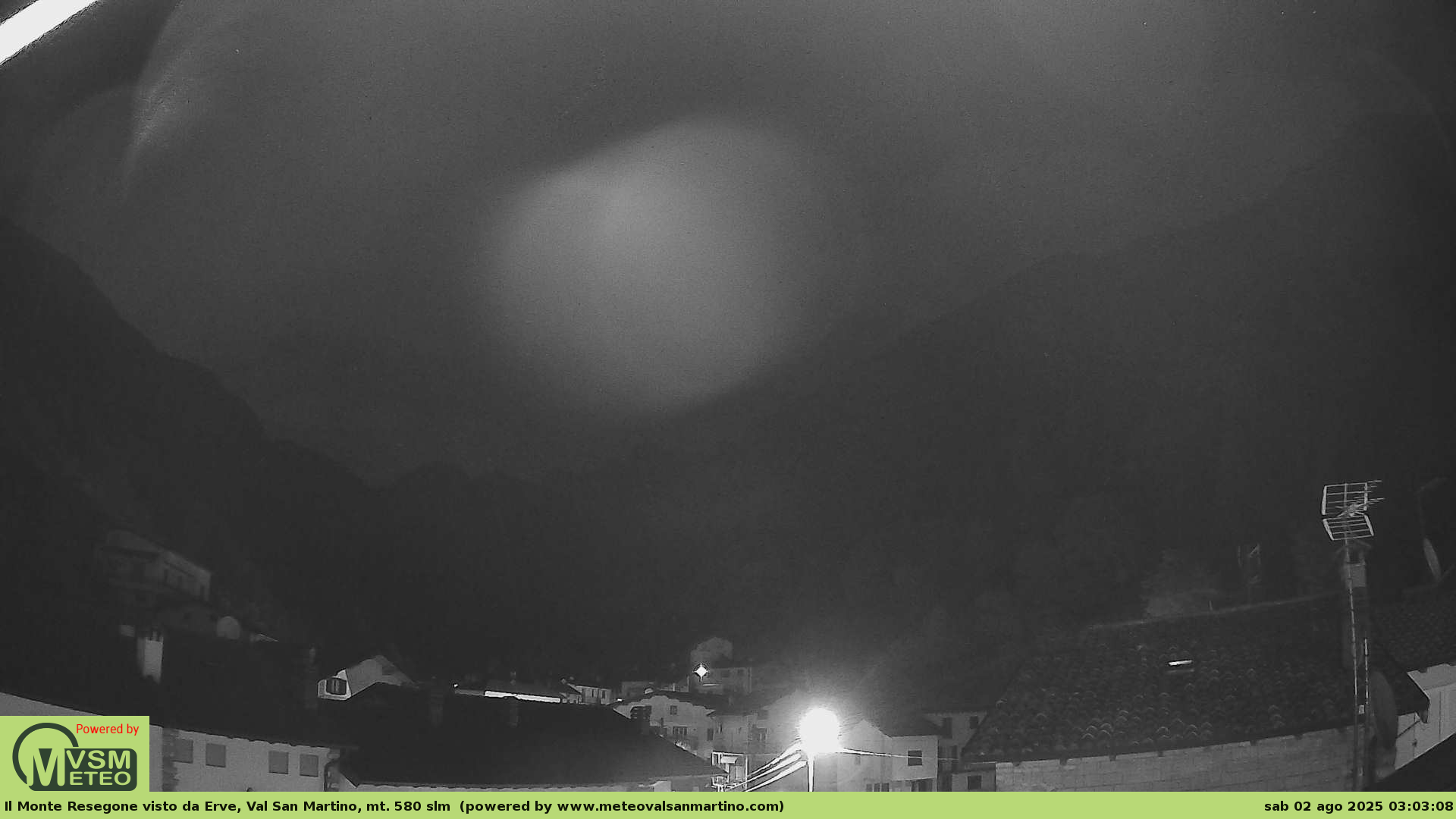 immagine della webcam nei dintorni di Monte Cornizzolo: webcam Erve