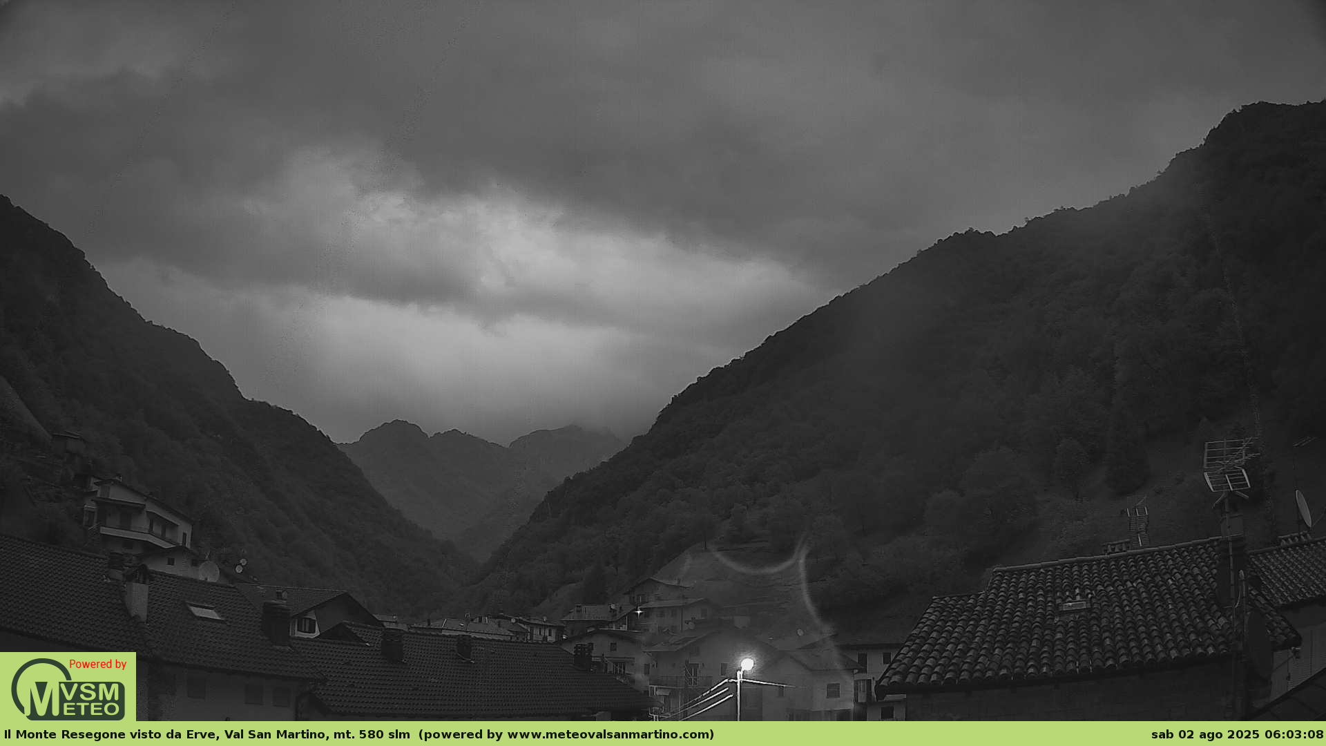 immagine della webcam nei dintorni di Fuipiano Valle Imagna: webcam Erve