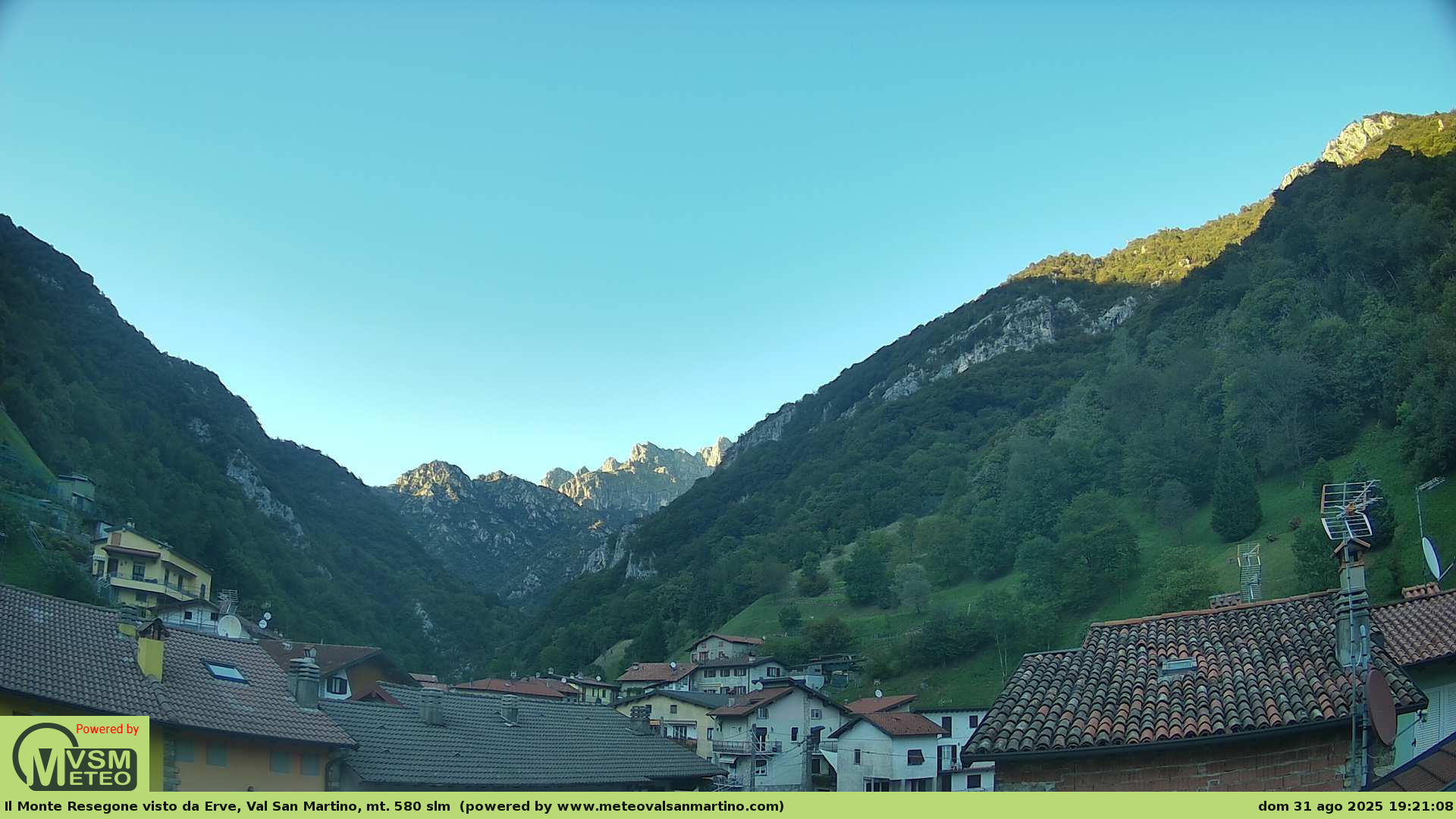 immagine della webcam nei dintorni di Paladina: webcam Erve