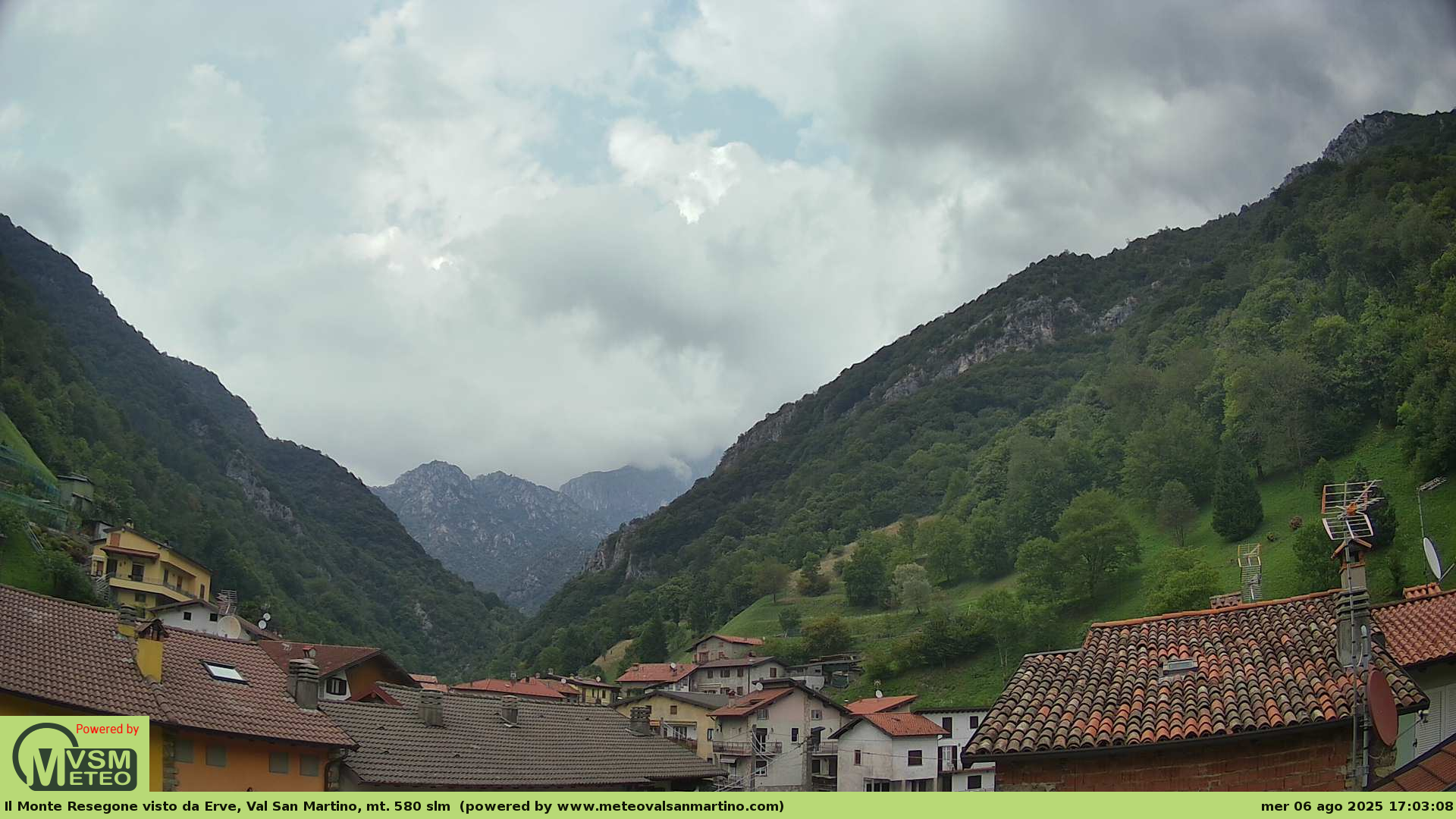 immagine della webcam nei dintorni di Paladina: webcam Erve