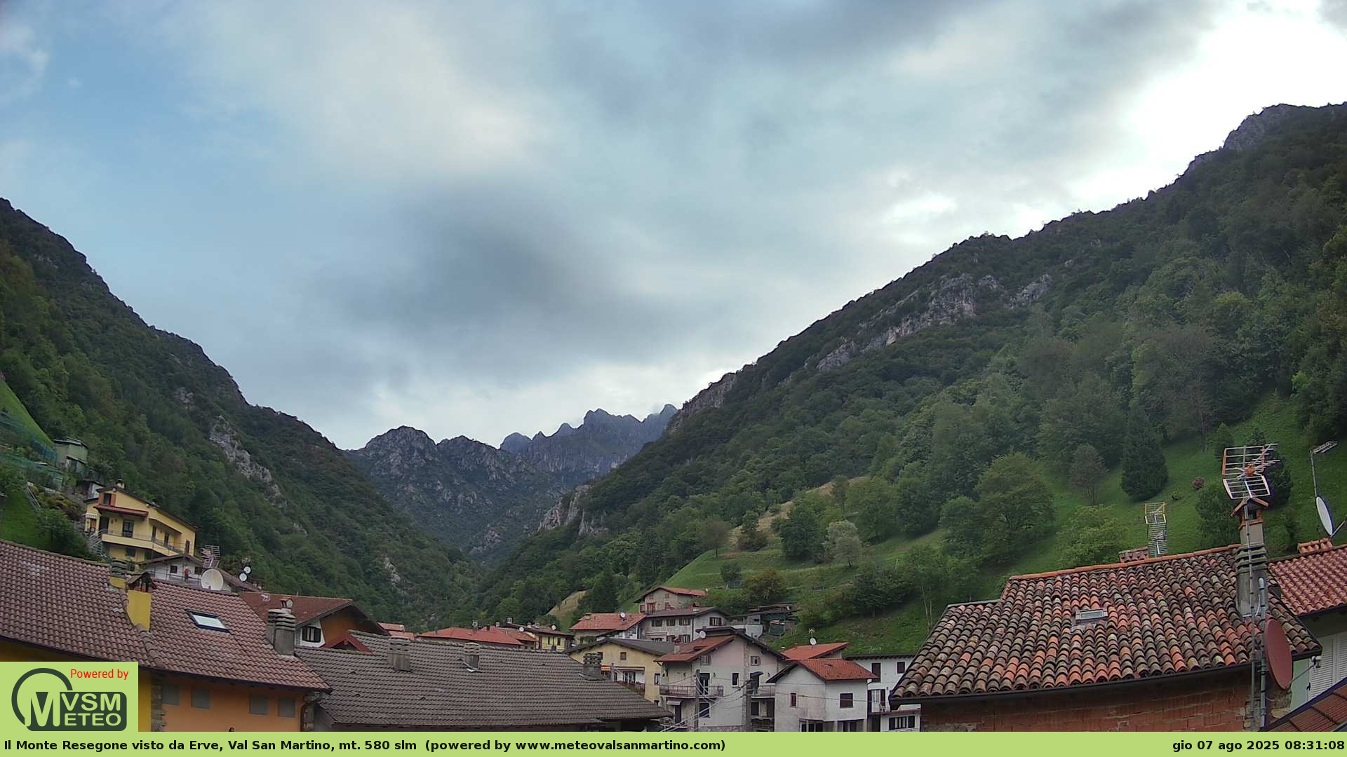 immagine della webcam nei dintorni di Civate: webcam Erve