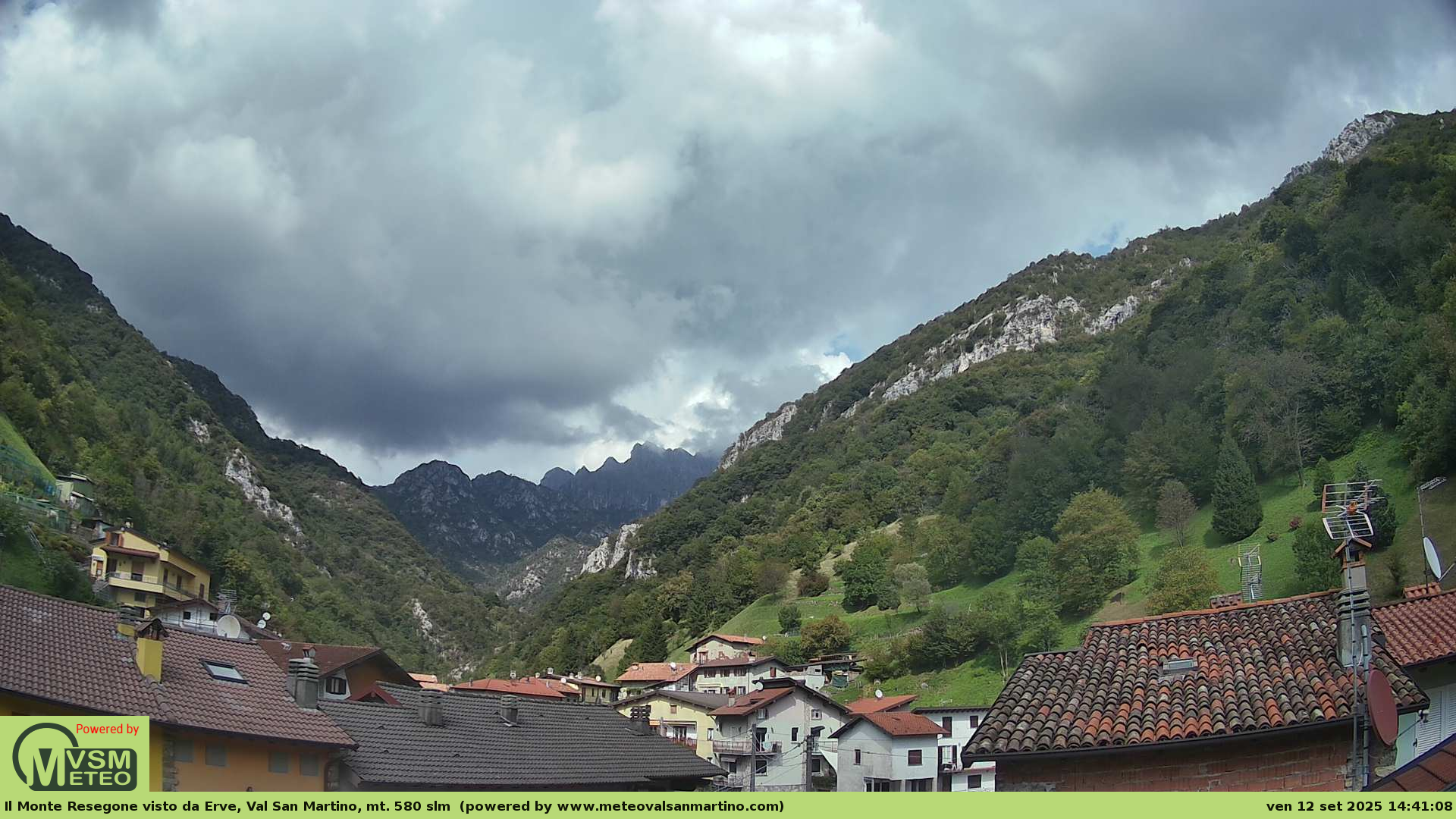 immagine della webcam nei dintorni di Barzio: webcam Erve