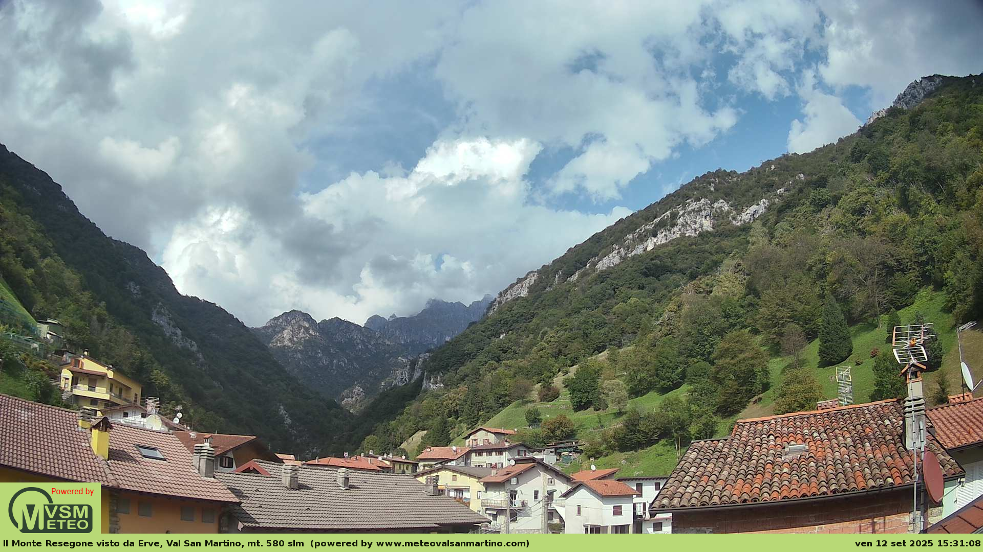 immagine della webcam nei dintorni di Strozza: webcam Erve