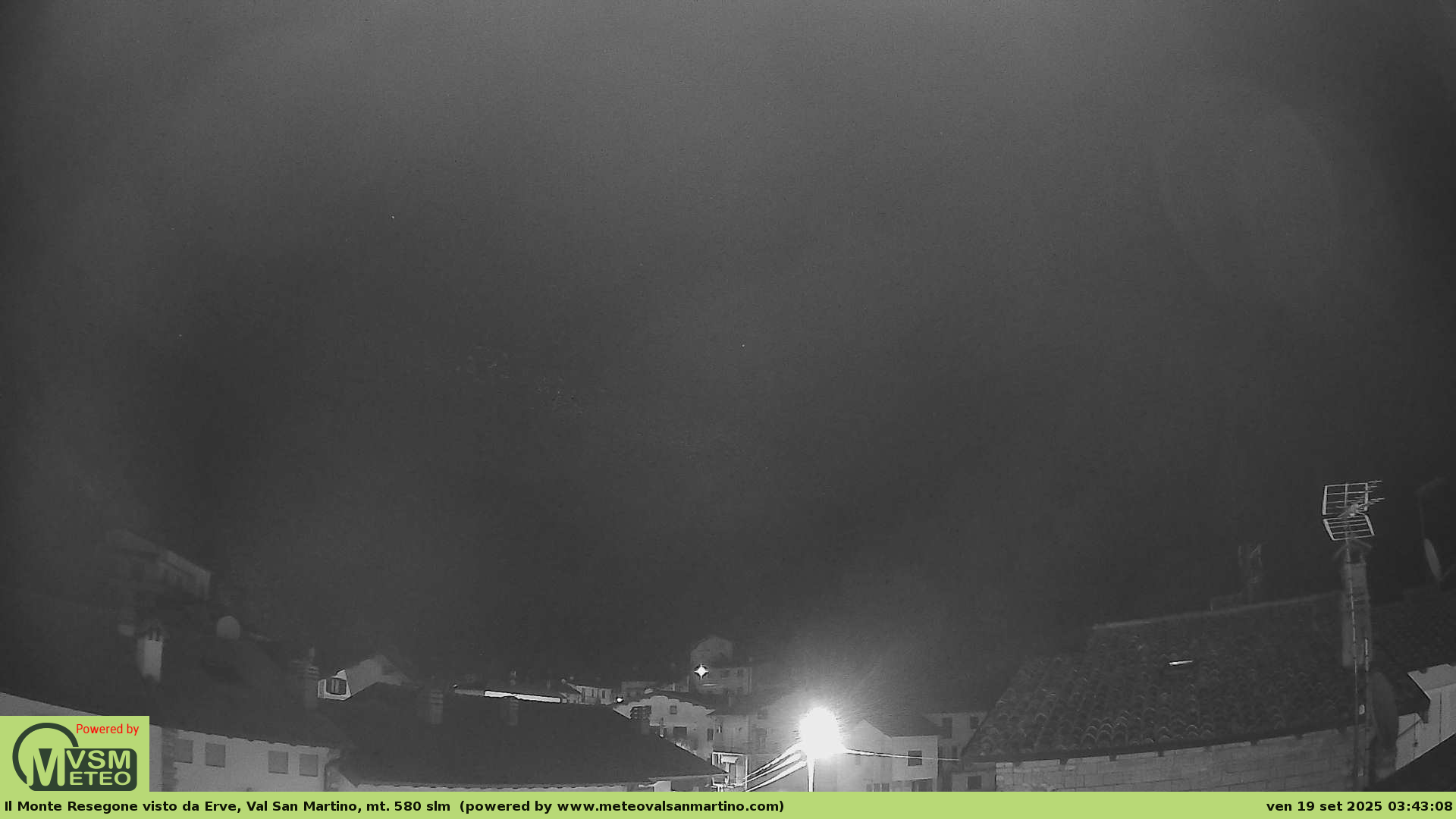 immagine della webcam nei dintorni di Bergamo Città Alta: webcam Erve