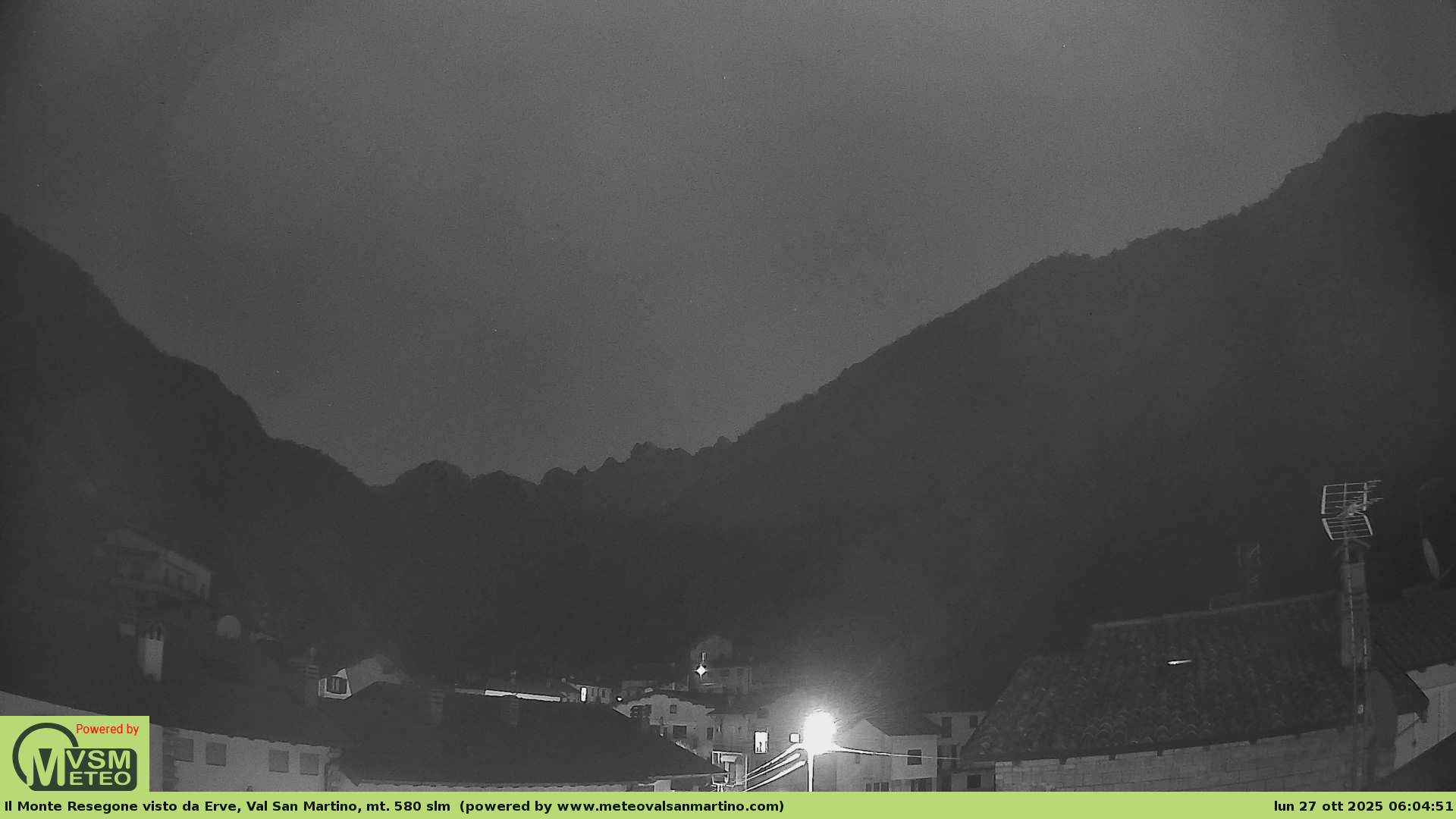 immagine della webcam nei dintorni di Cornate d'Adda: webcam Erve