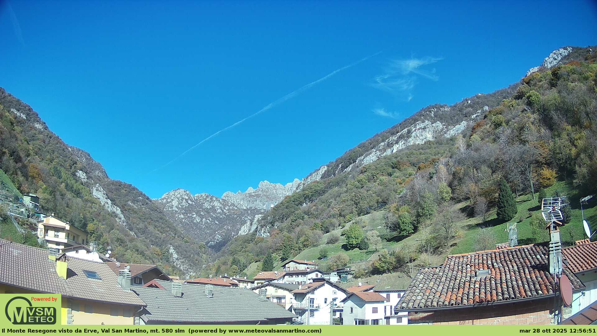 immagine della webcam nei dintorni di Piani di Bobbio: webcam Erve