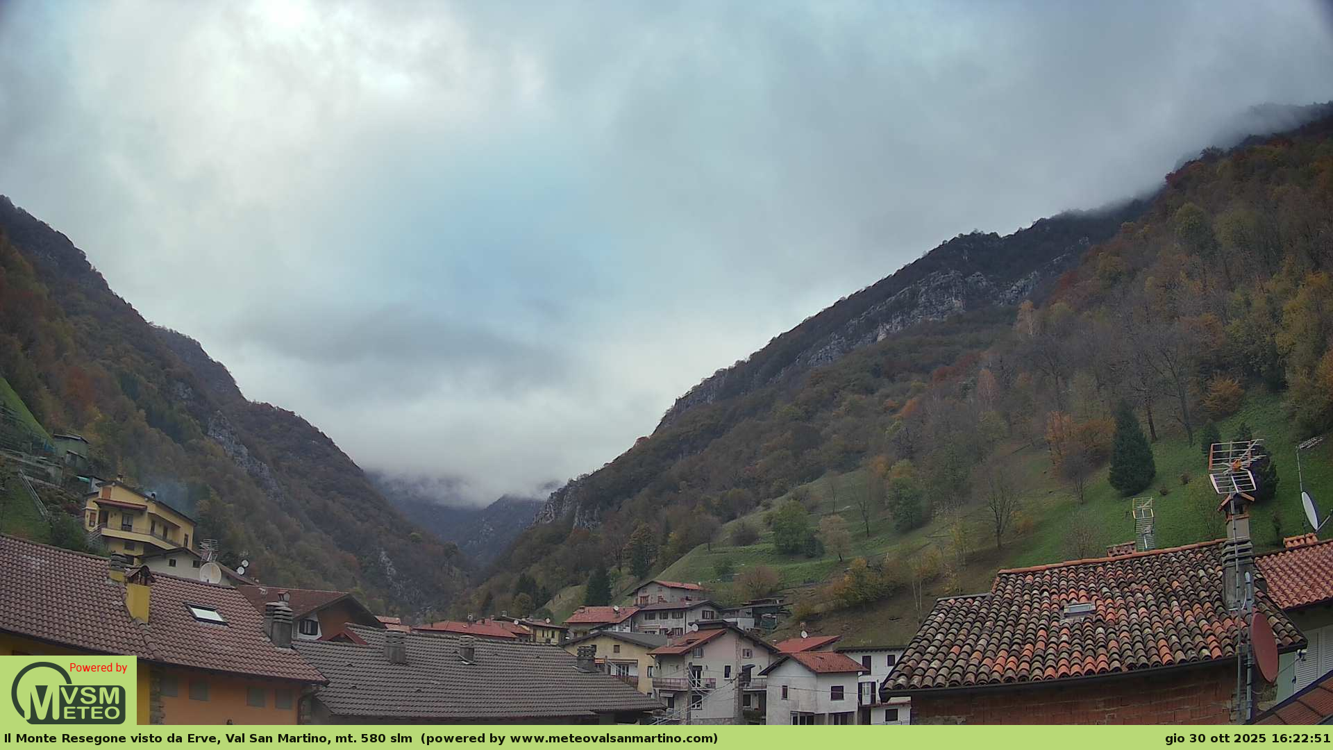 immagine della webcam nei dintorni di Osio Sotto: webcam Erve