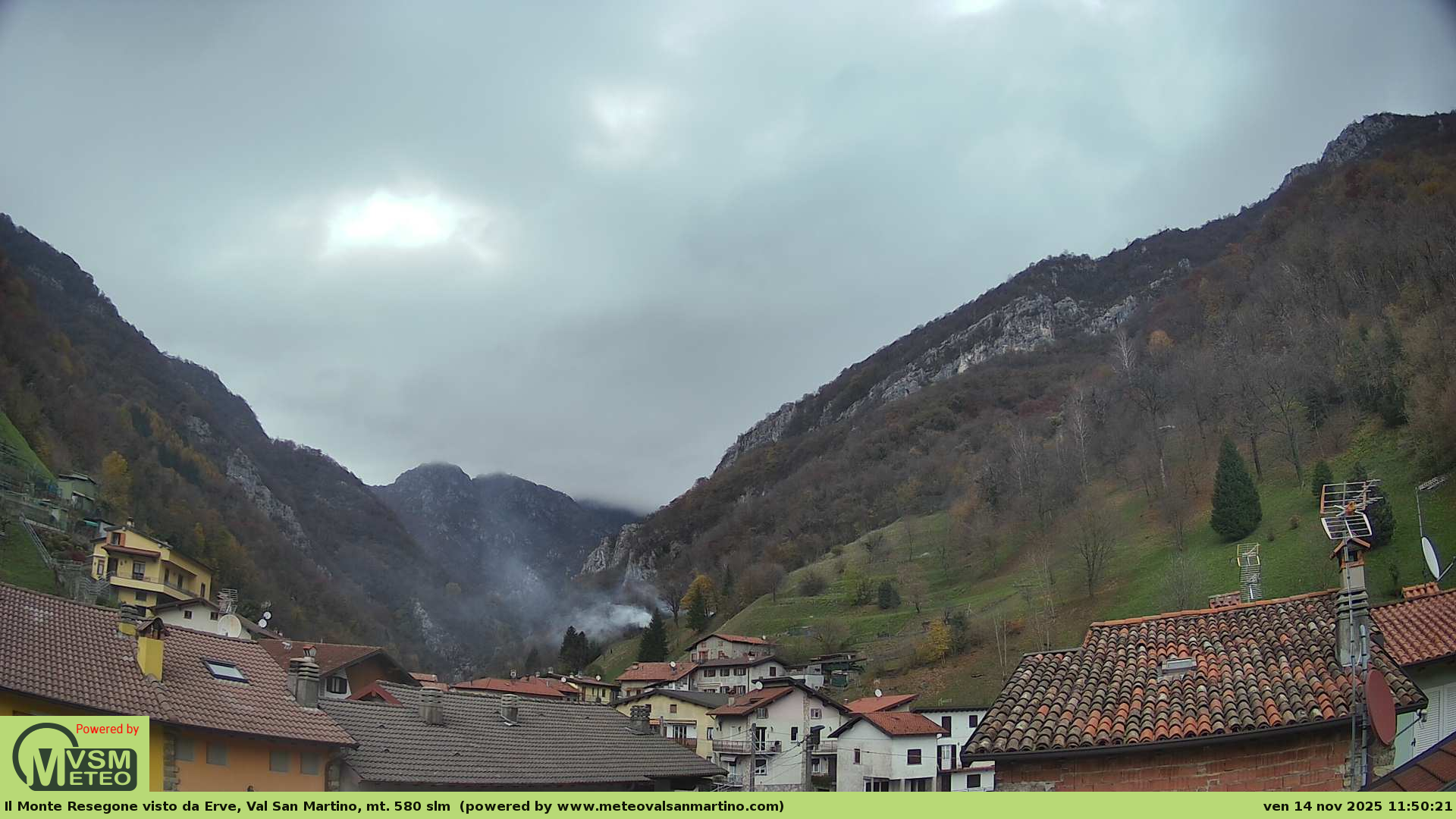 immagine della webcam nei dintorni di Piani Resinelli: webcam Erve