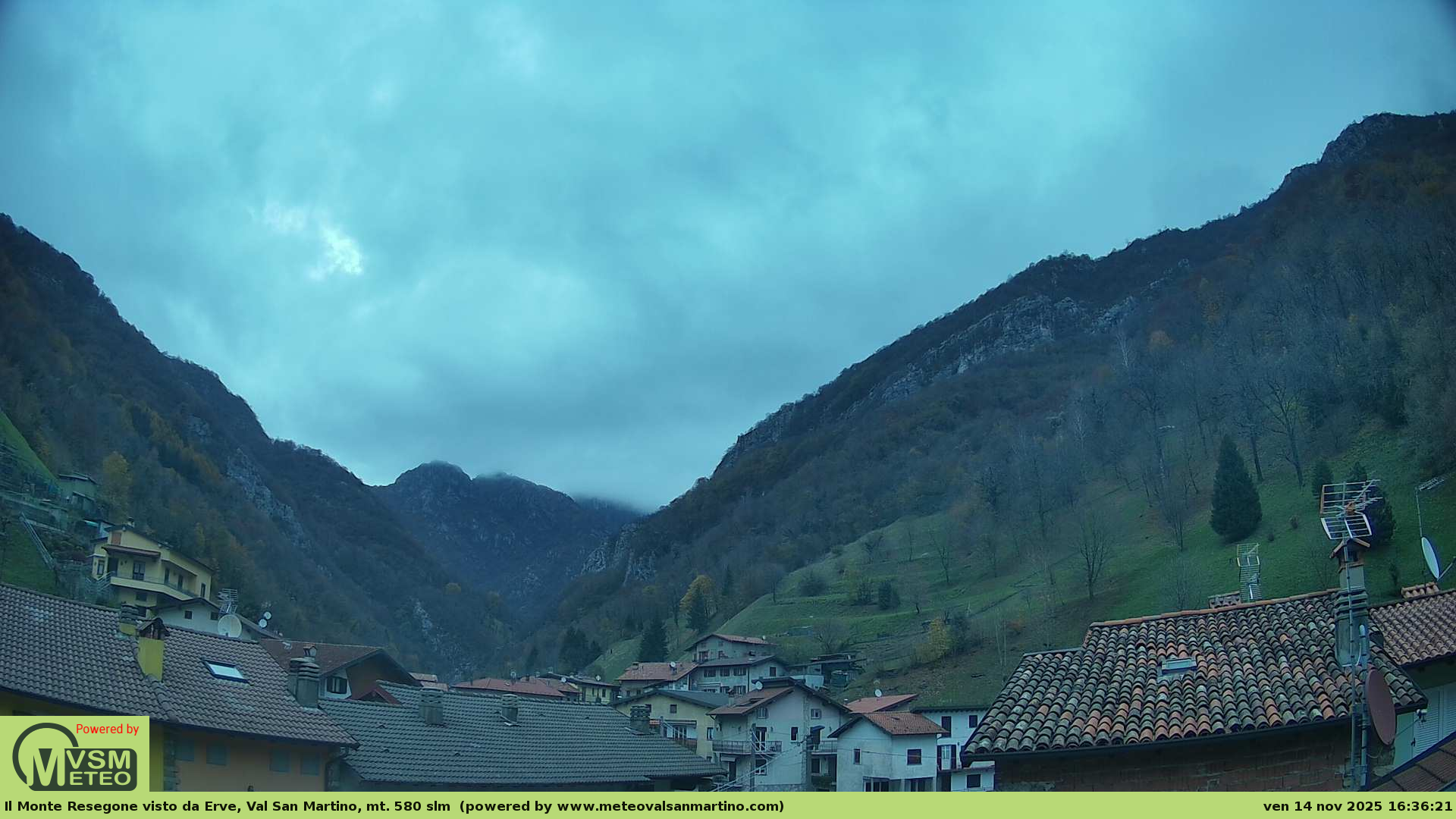 immagine della webcam nei dintorni di Palazzago: webcam Erve