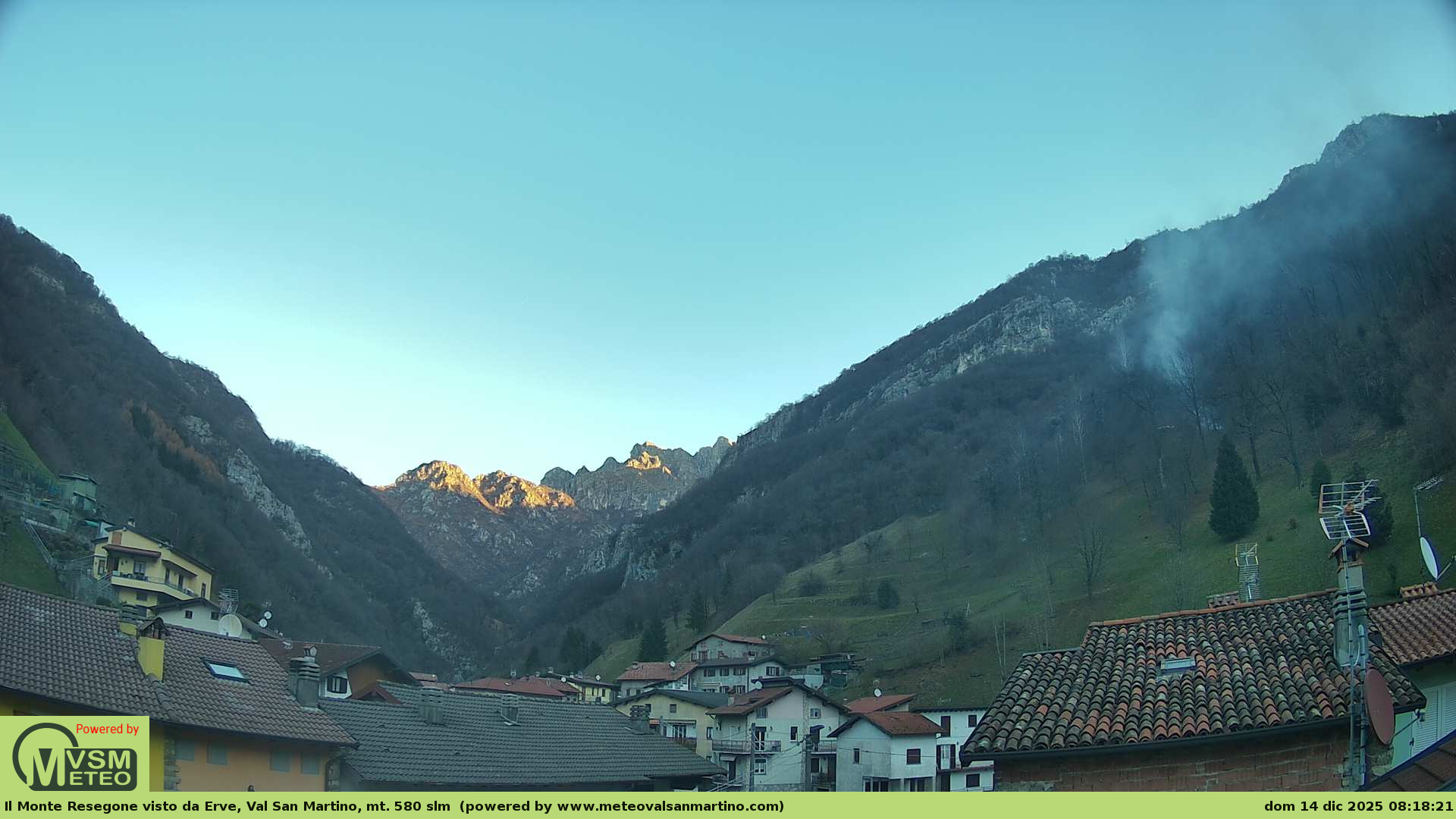 immagine della webcam nei dintorni di Almenno San Salvatore: webcam Erve