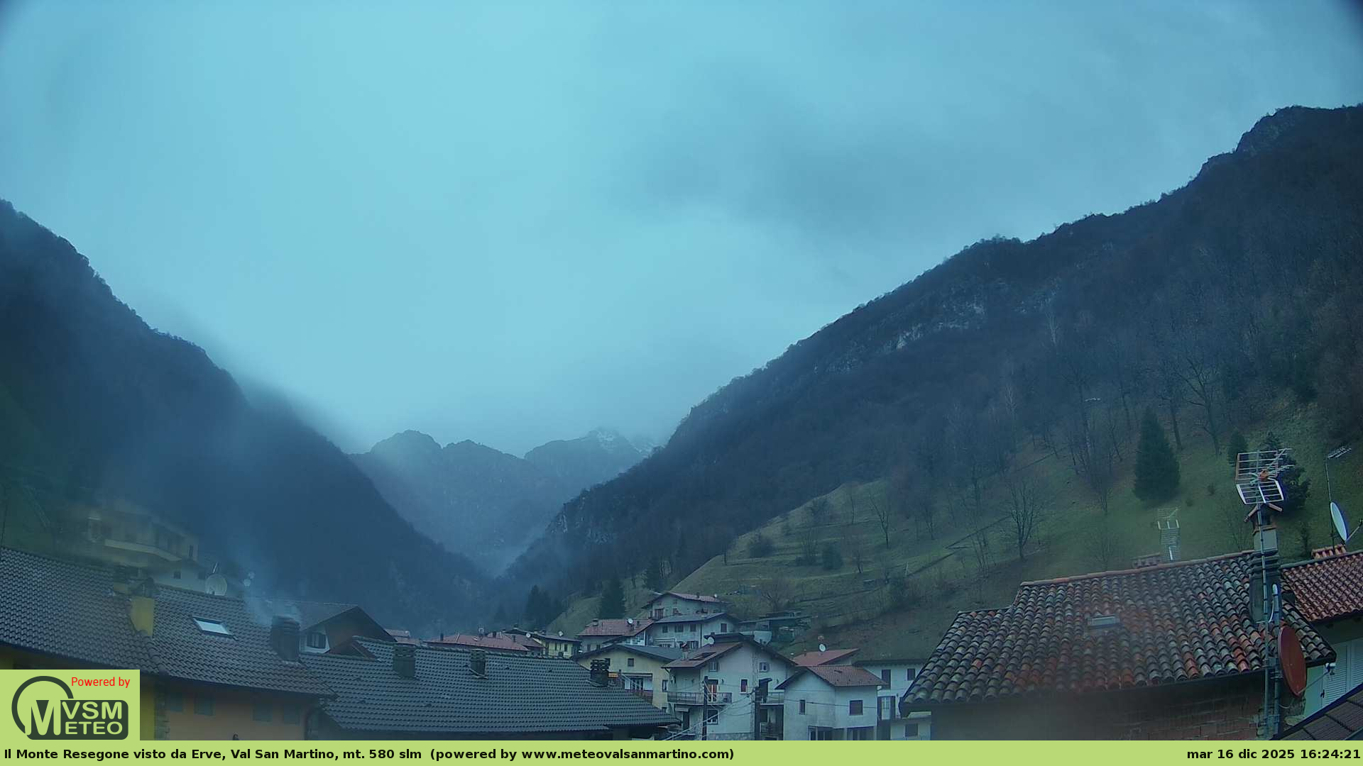 immagine della webcam nei dintorni di Valbrembo: webcam Erve