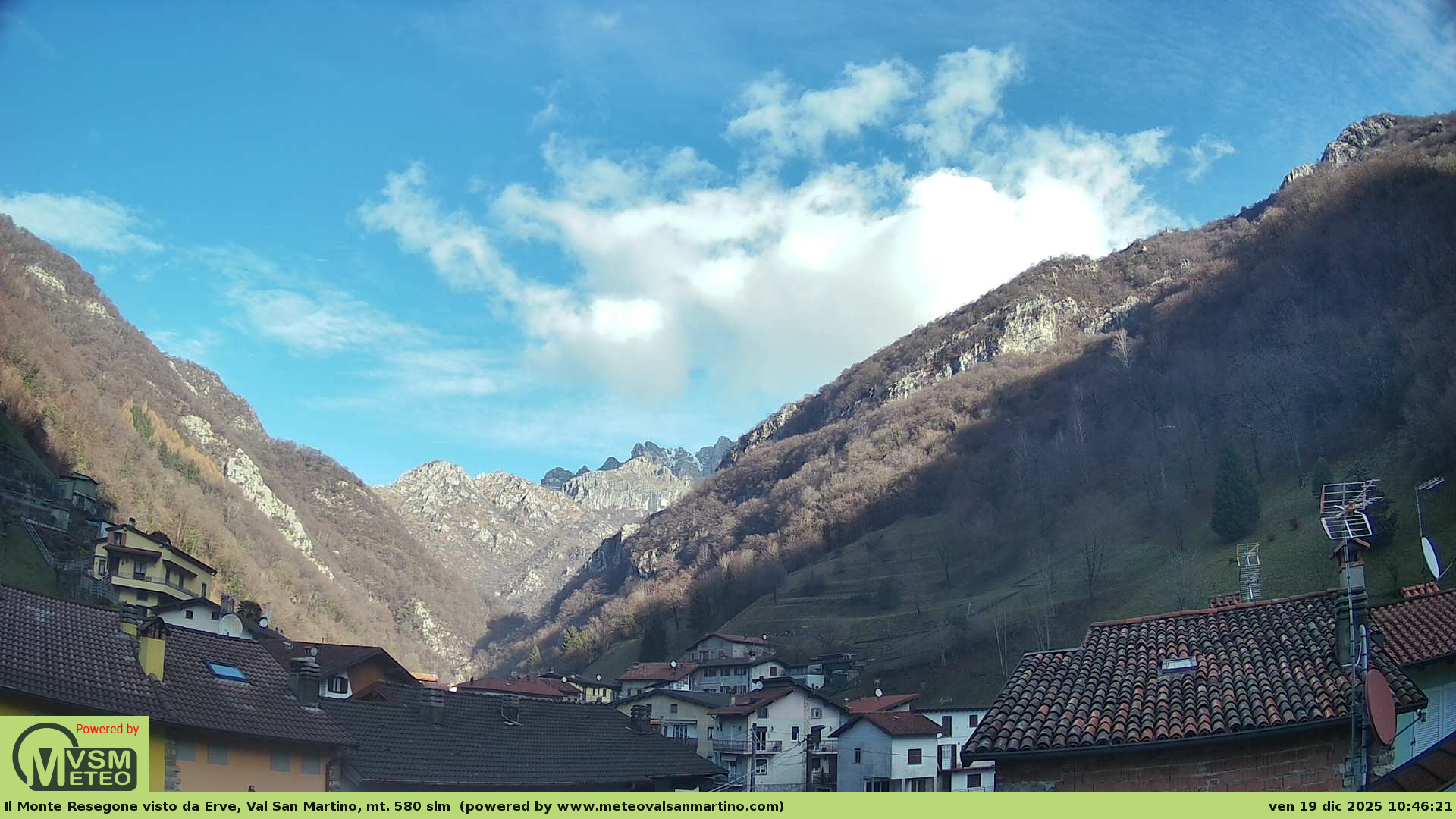 immagine della webcam nei dintorni di Almenno San Salvatore: webcam Erve