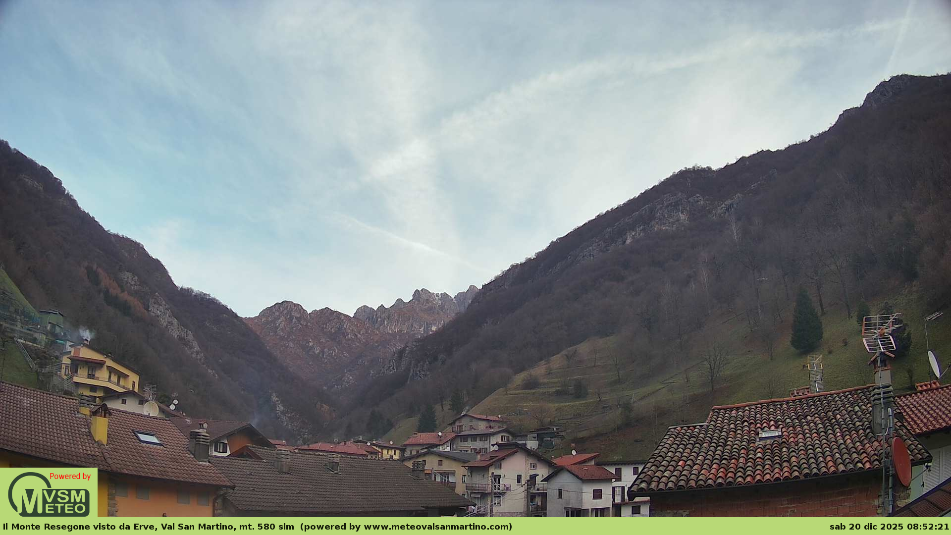 immagine della webcam nei dintorni di Pasturo: webcam Erve