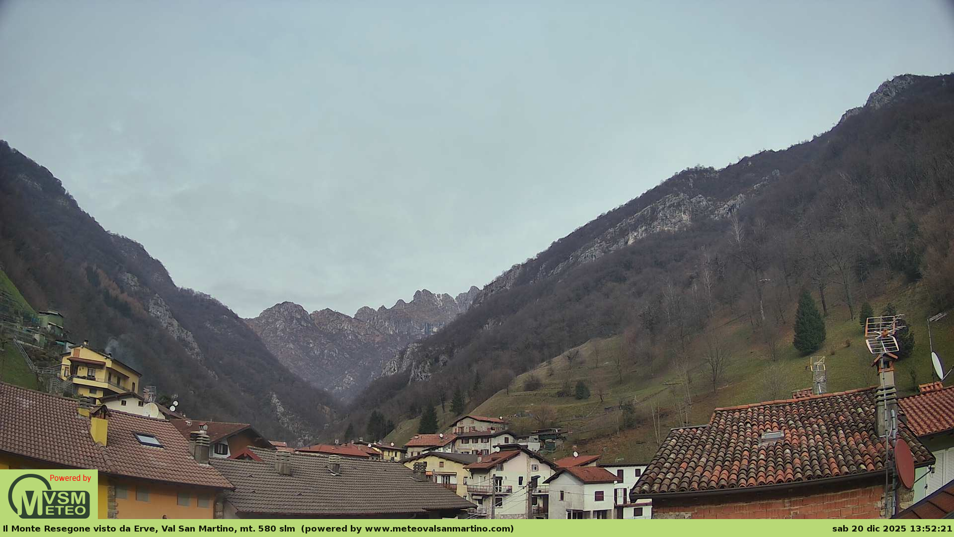 immagine della webcam nei dintorni di Piani di Bobbio: webcam Erve