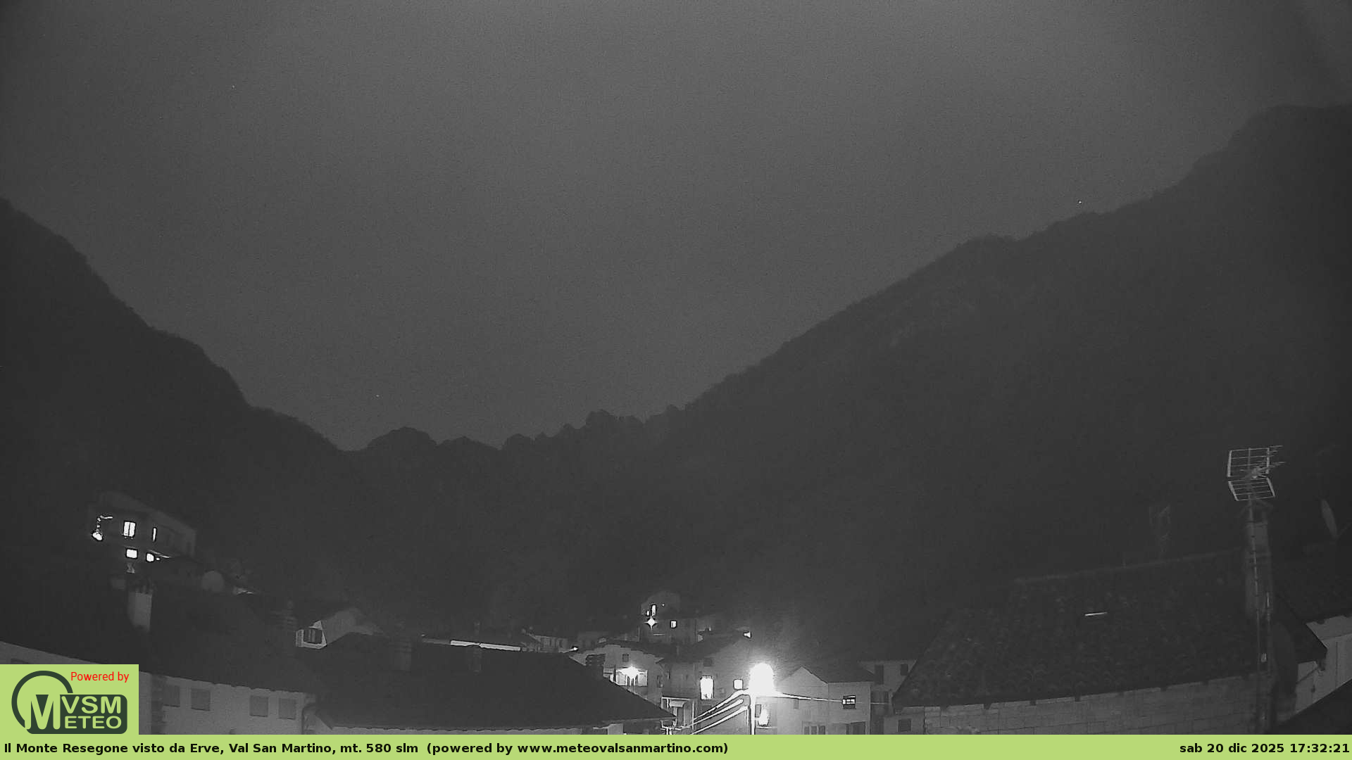 immagine della webcam nei dintorni di Moggio: webcam Erve