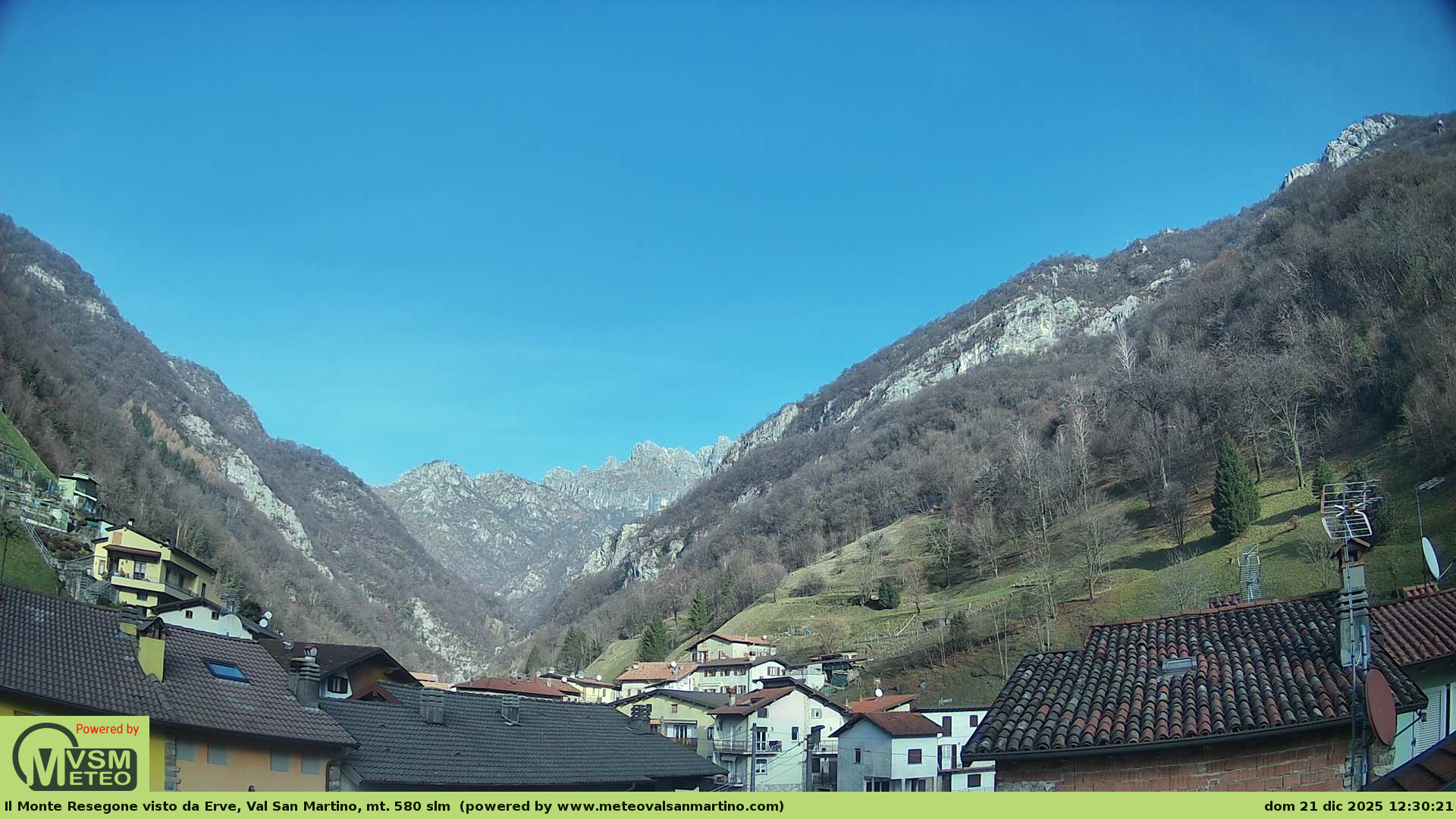 immagine della webcam nei dintorni di Piani d'Erna: webcam Erve