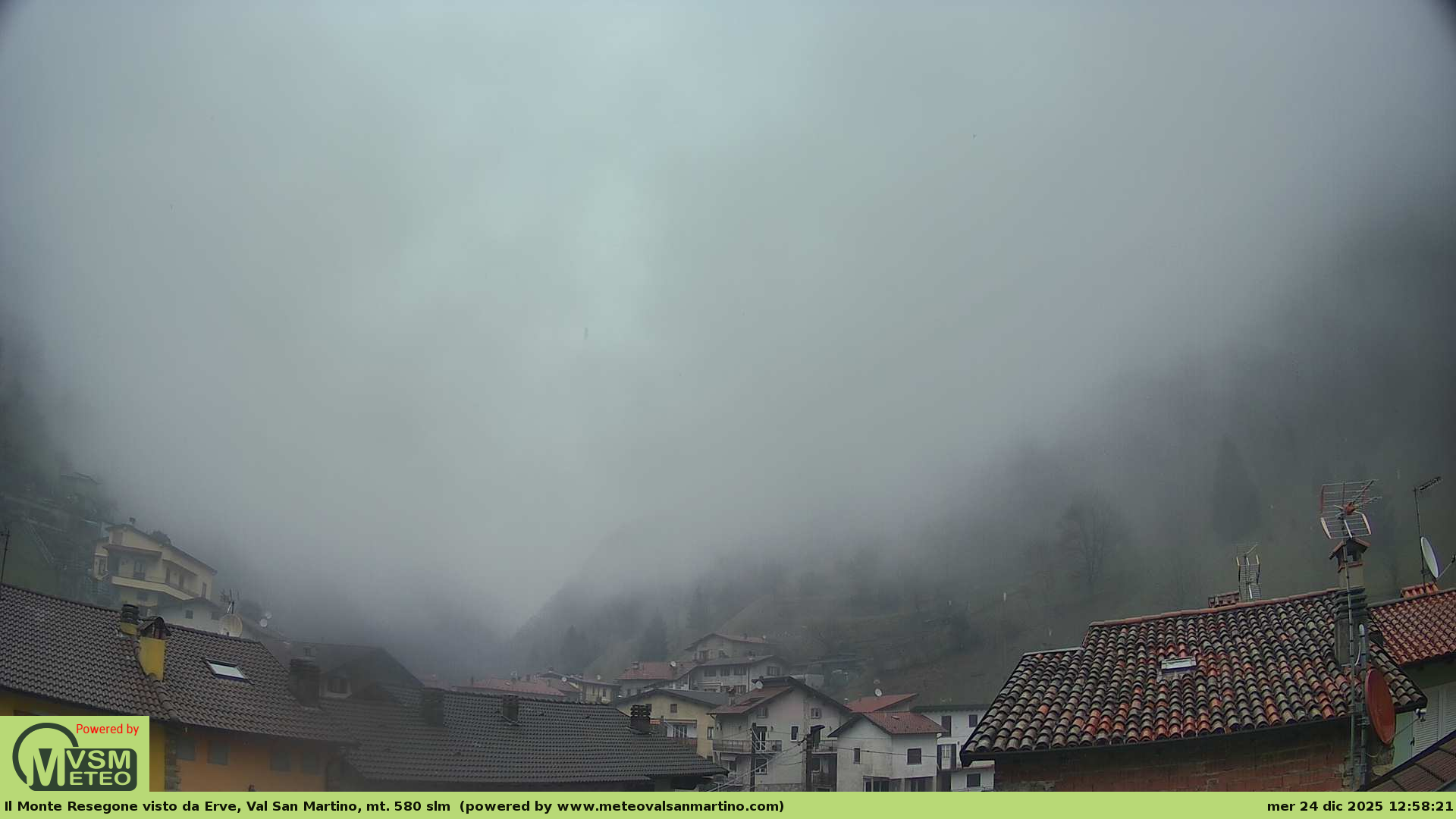 immagine della webcam nei dintorni di Zogno: webcam Erve
