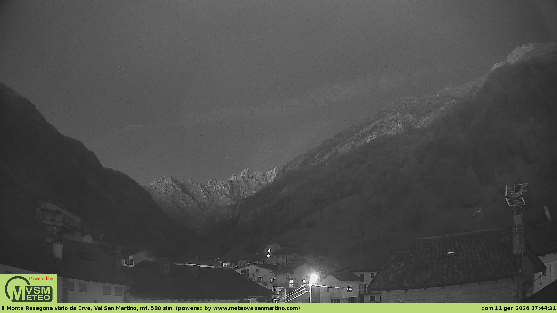 immagine della webcam nei dintorni di Almenno San Bartolomeo: webcam Erve