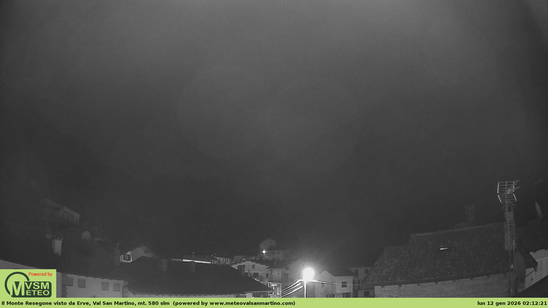 immagine della webcam nei dintorni di Cornate d'Adda: webcam Erve