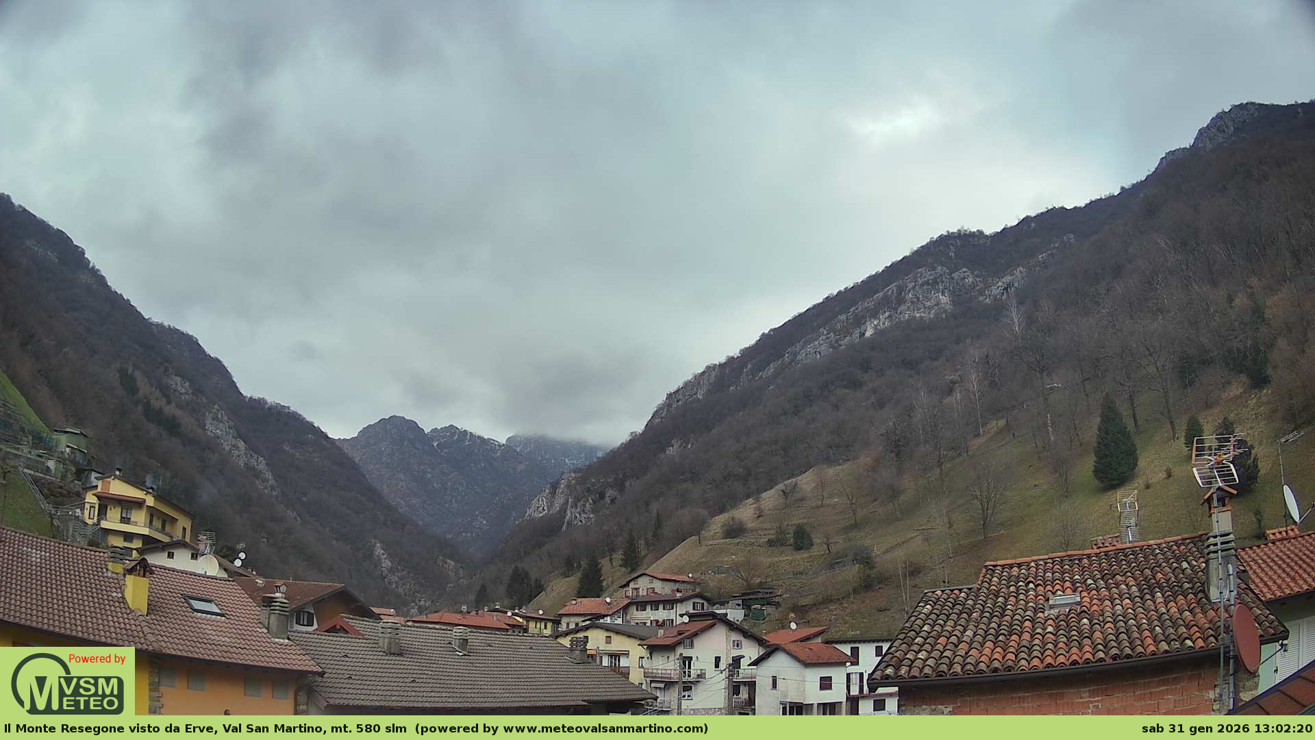 immagine della webcam nei dintorni di Barzio: webcam Erve