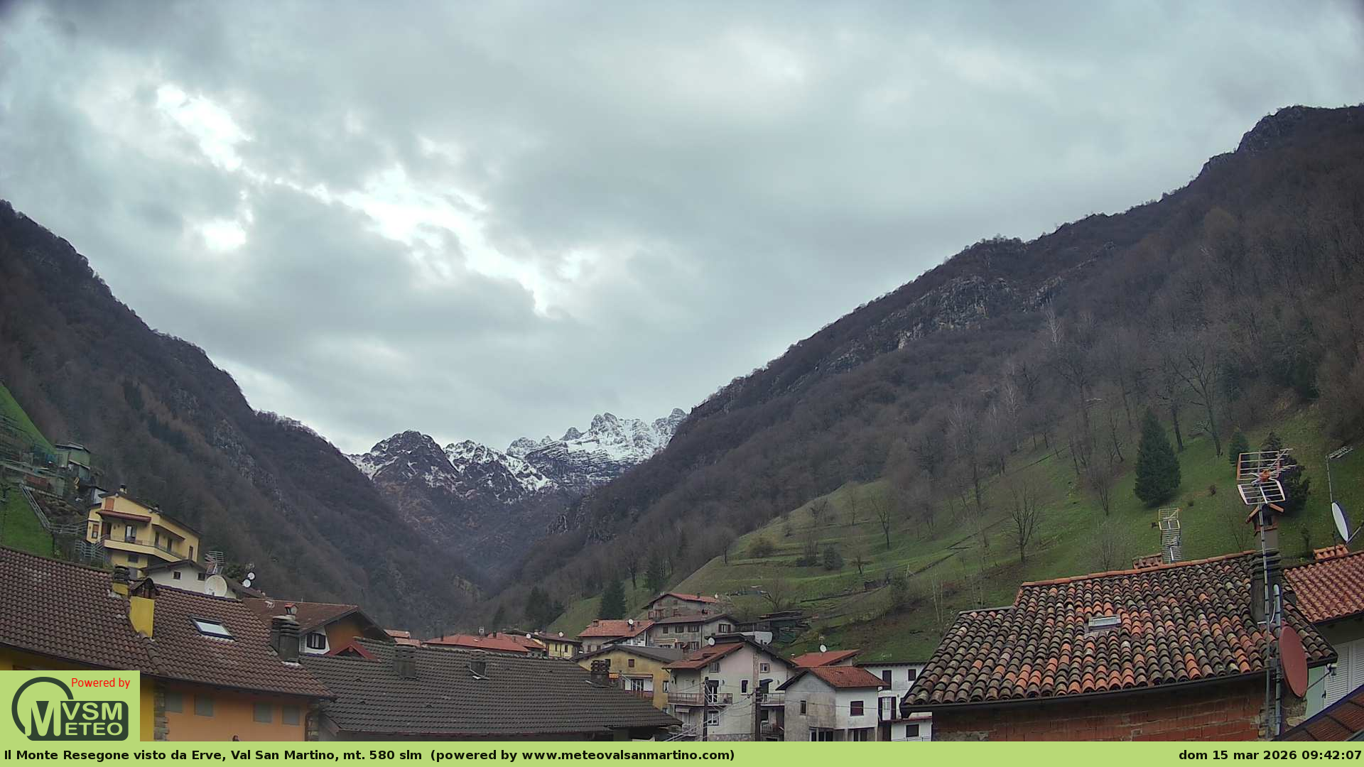 immagine della webcam nei dintorni di Piani di Bobbio: webcam Erve