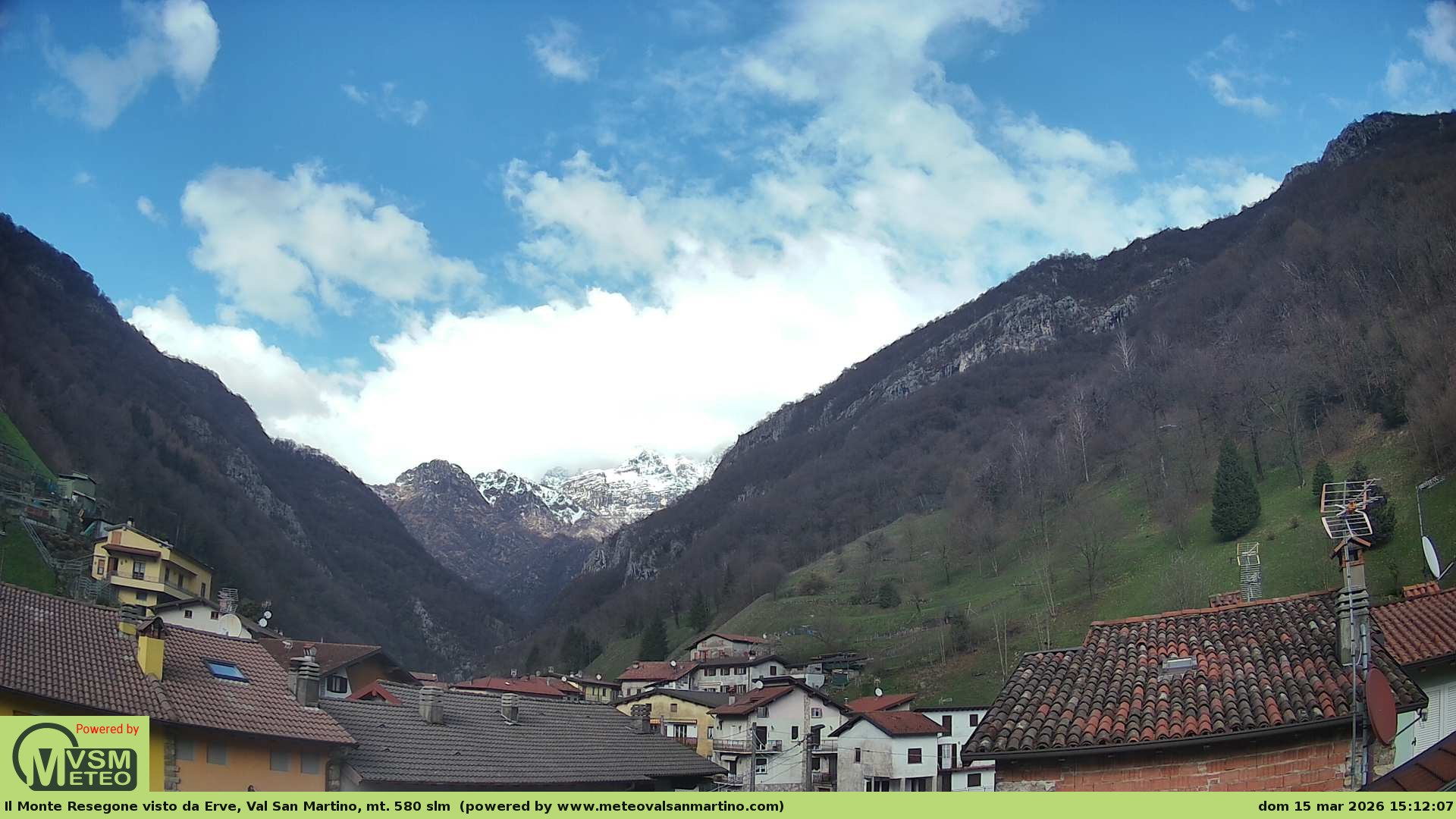 immagine della webcam nei dintorni di Valmadrera: webcam Erve