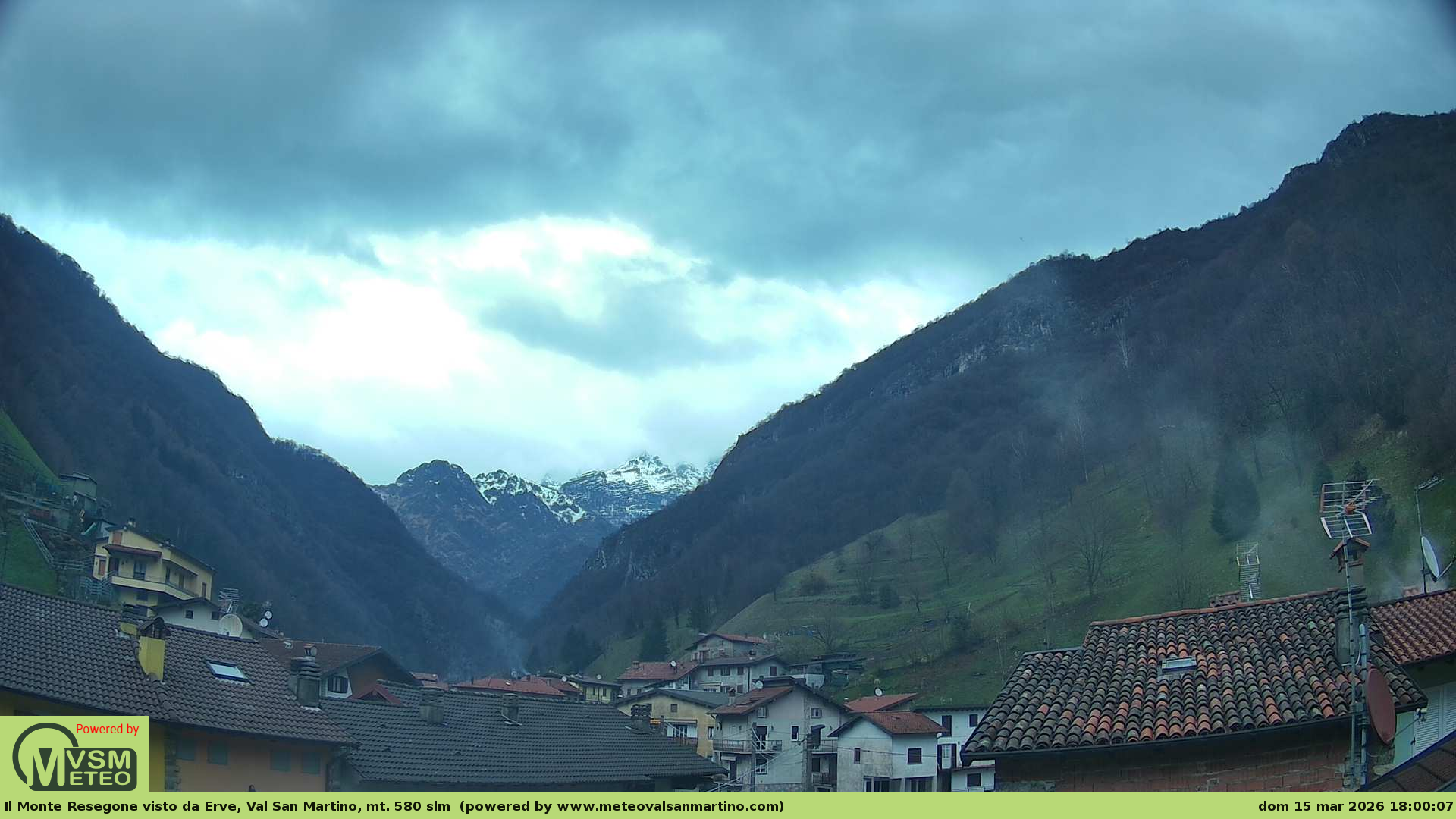 immagine della webcam nei dintorni di Piani di Bobbio: webcam Erve