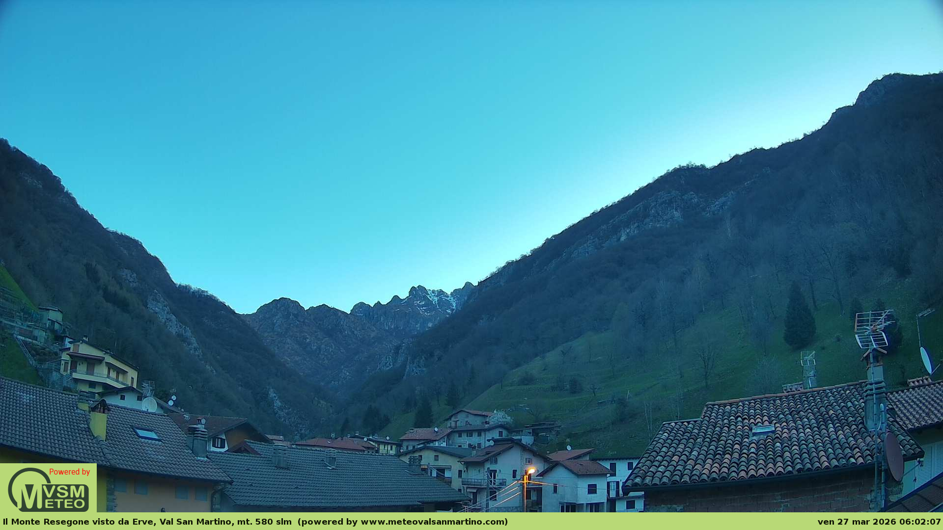 immagine della webcam nei dintorni di Almenno San Salvatore: webcam Erve