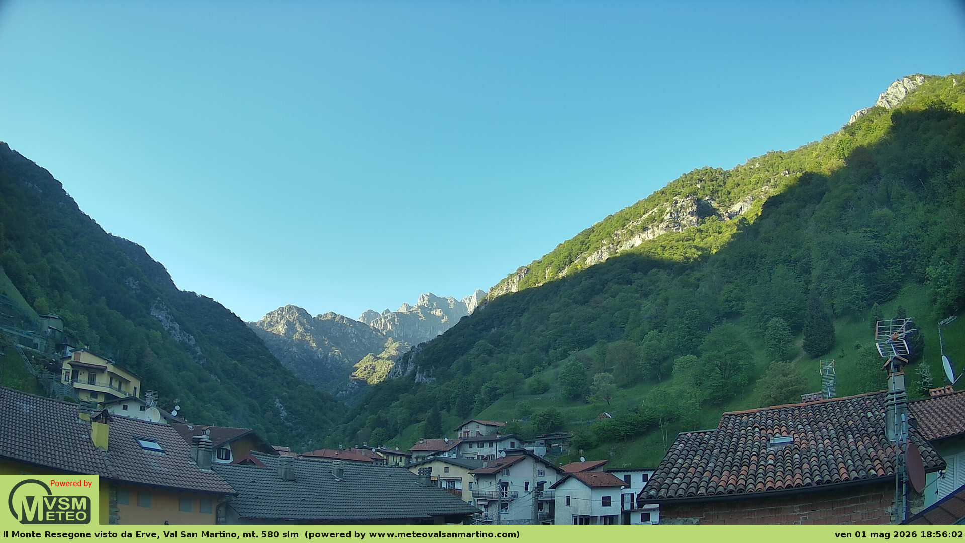 immagine della webcam nei dintorni di Valbrembo: webcam Erve