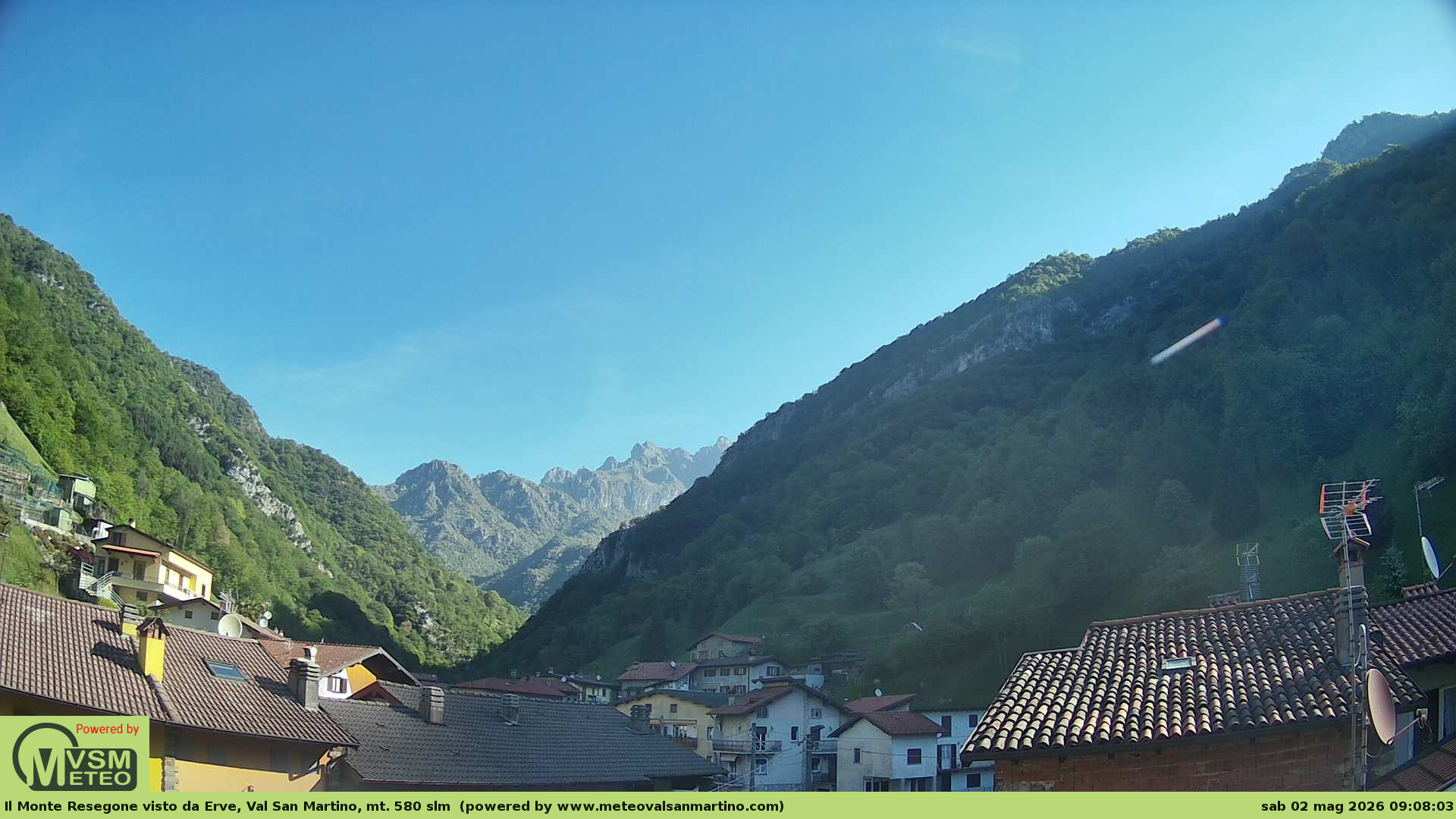immagine della webcam nei dintorni di Lecco: webcam Erve