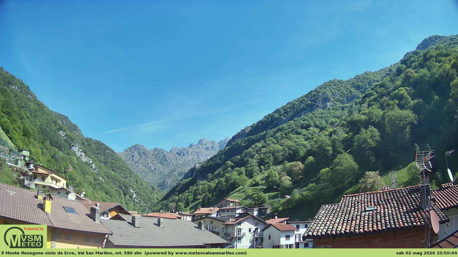 immagine della webcam nei dintorni di Piani di Bobbio: webcam Erve