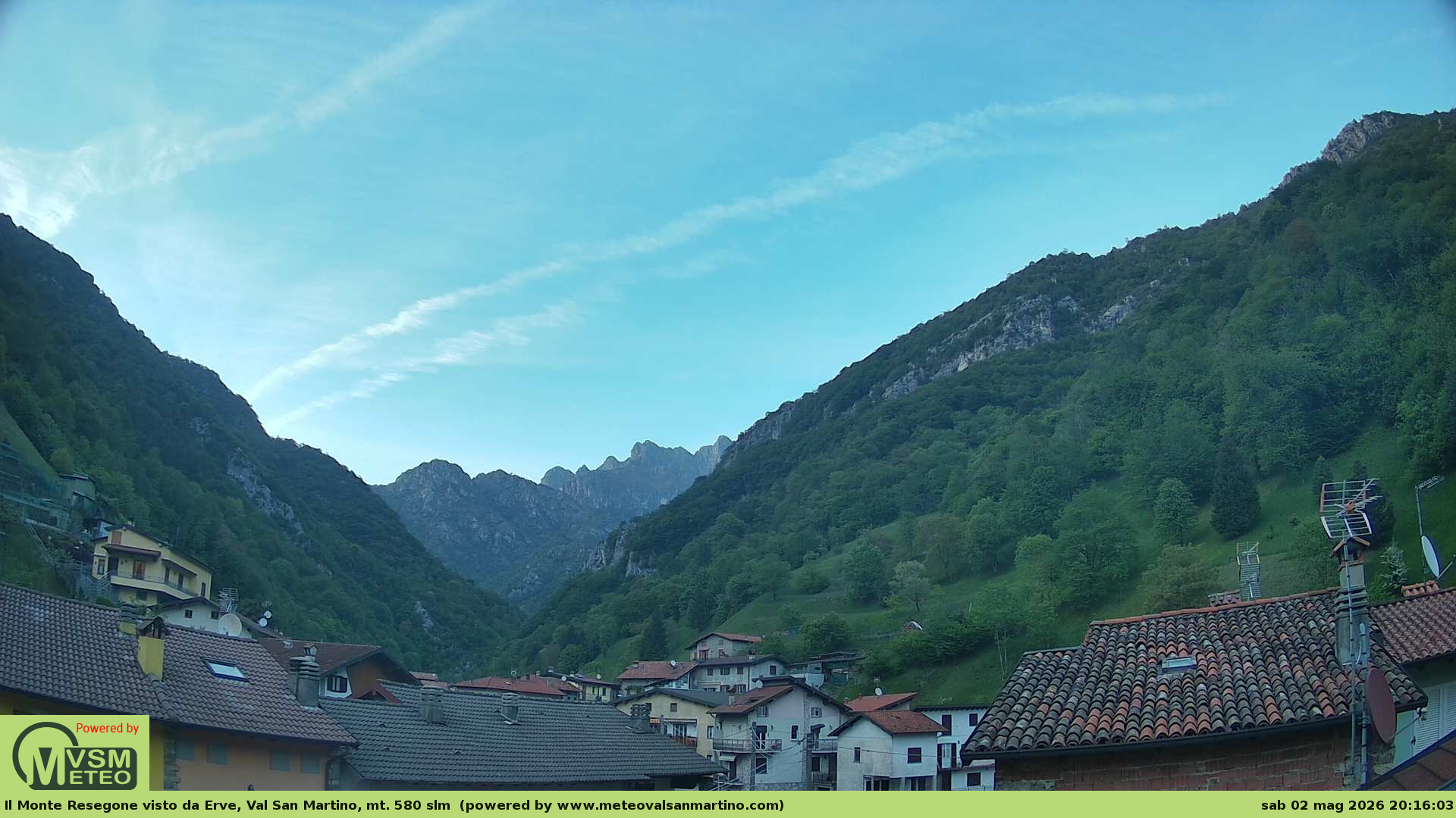 immagine della webcam nei dintorni di Lecco: webcam Erve