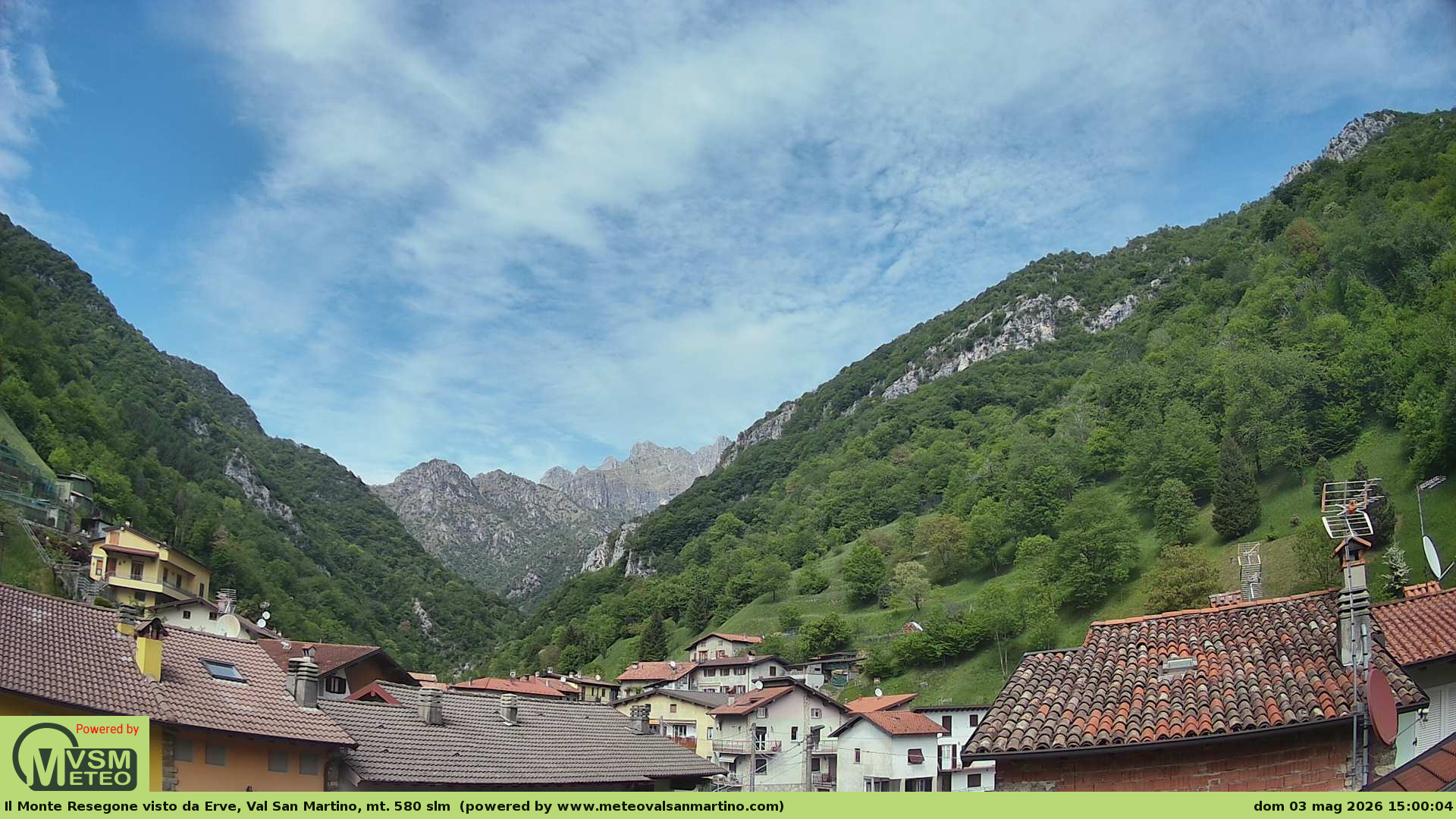 immagine della webcam nei dintorni di Casatenovo: webcam Erve