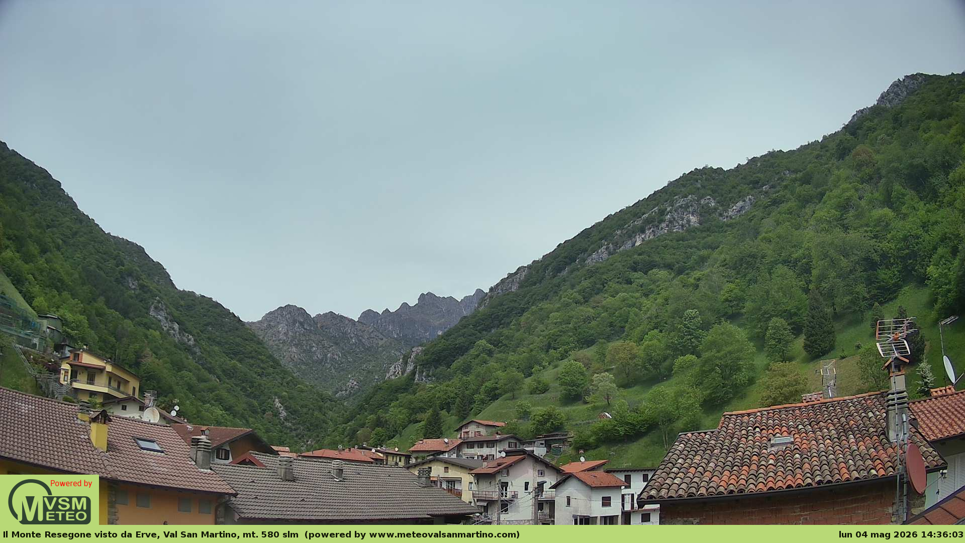 immagine della webcam nei dintorni di Barzio: webcam Erve