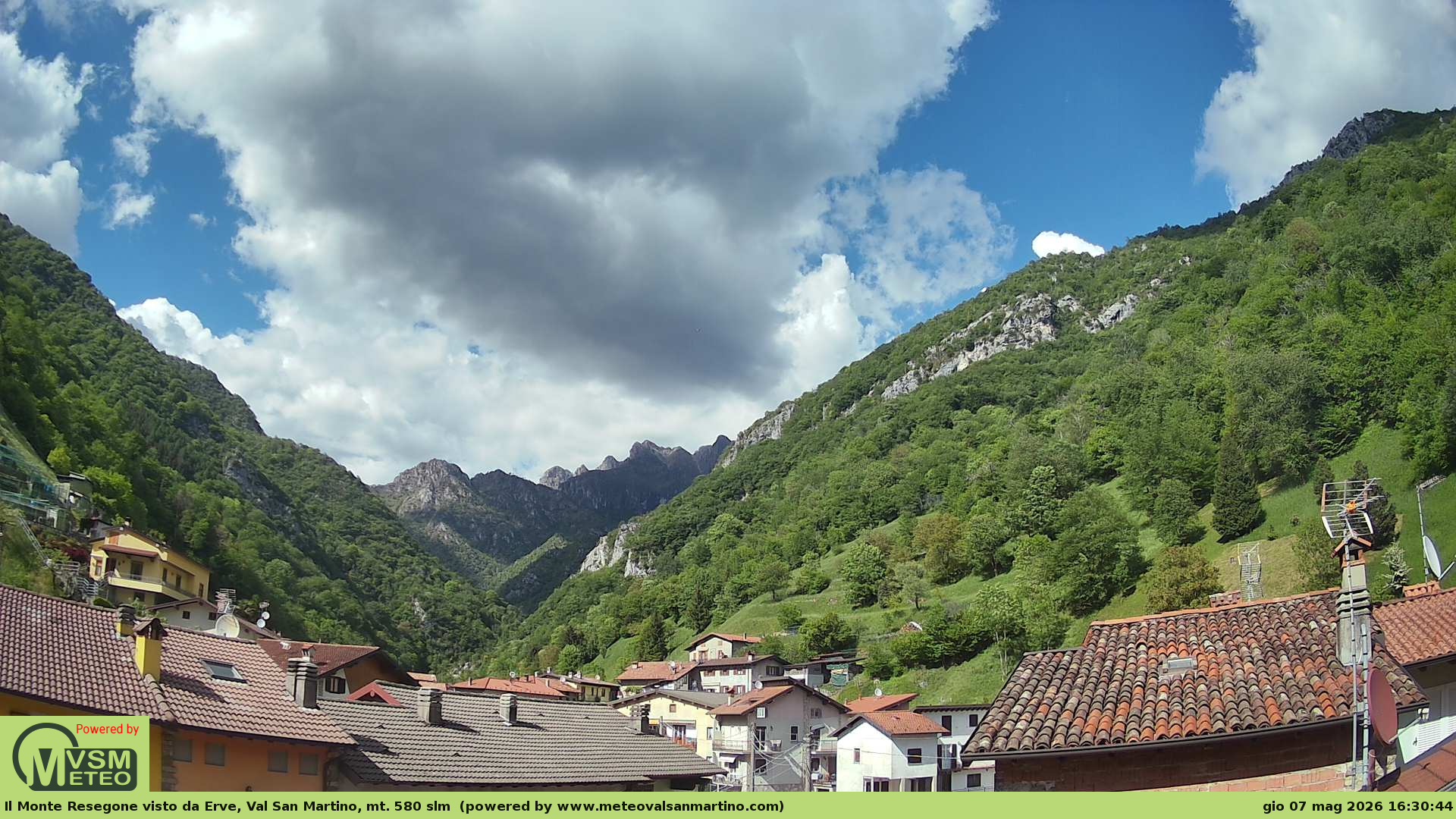 immagine della webcam nei dintorni di Barzio: webcam Erve