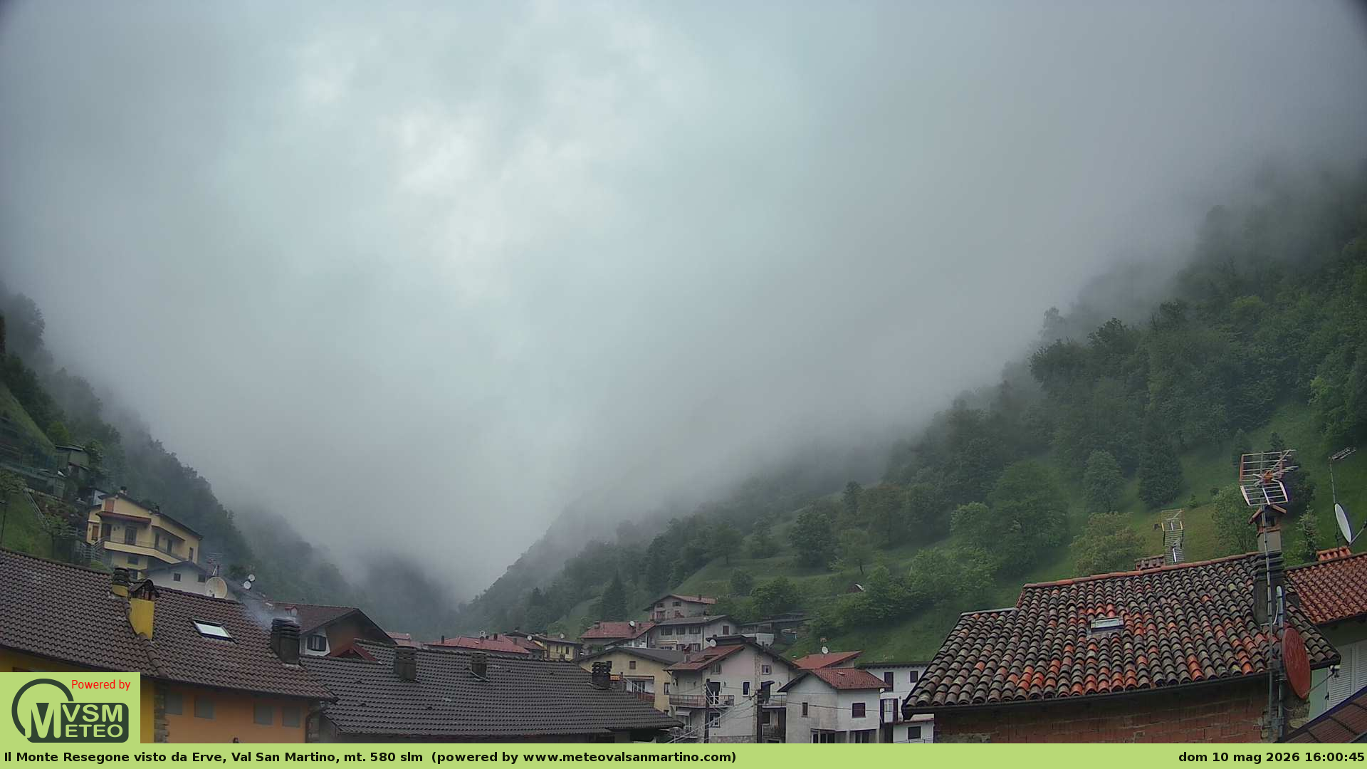 immagine della webcam nei dintorni di Valbrembo: webcam Erve