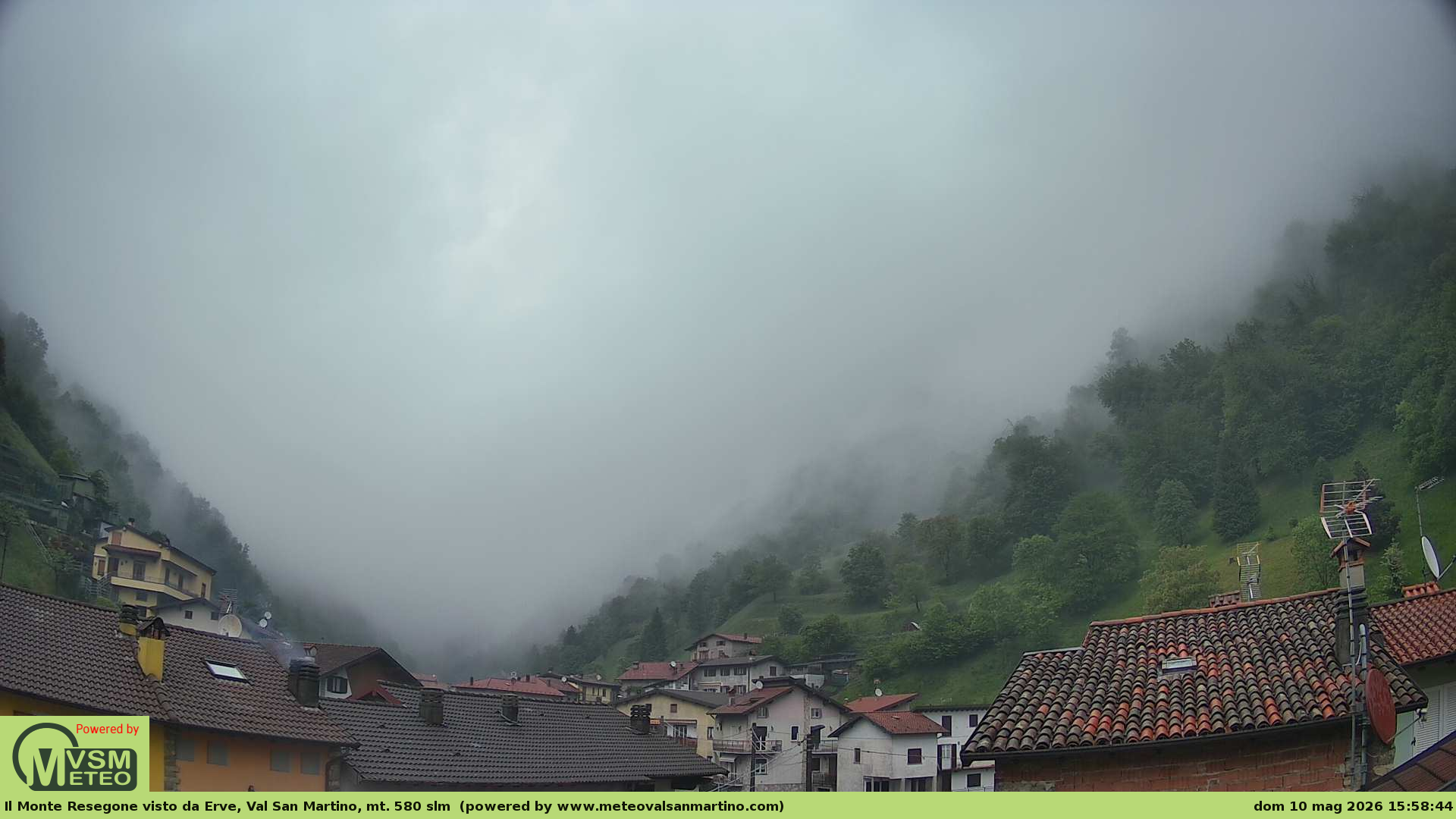 immagine della webcam nei dintorni di Ponte San Pietro: webcam Erve