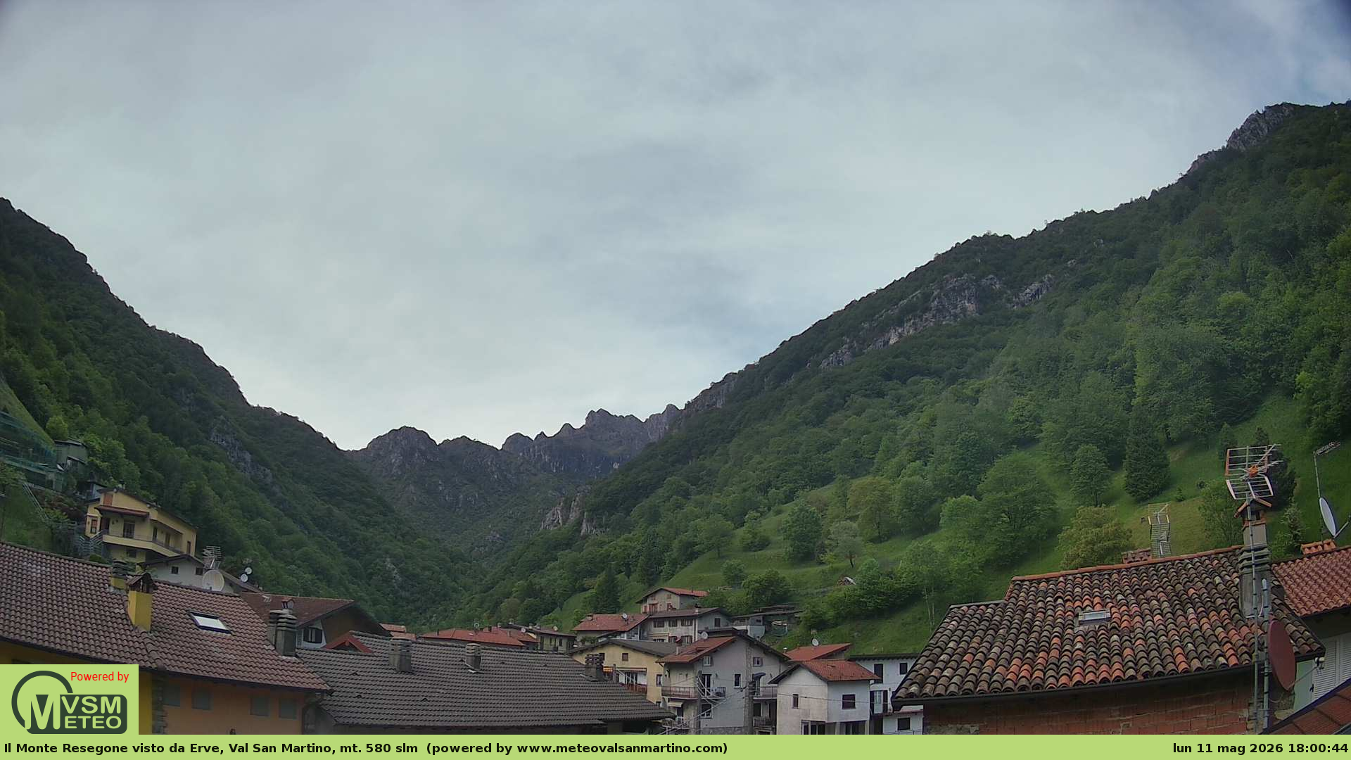 immagine della webcam nei dintorni di Piani di Bobbio: webcam Erve