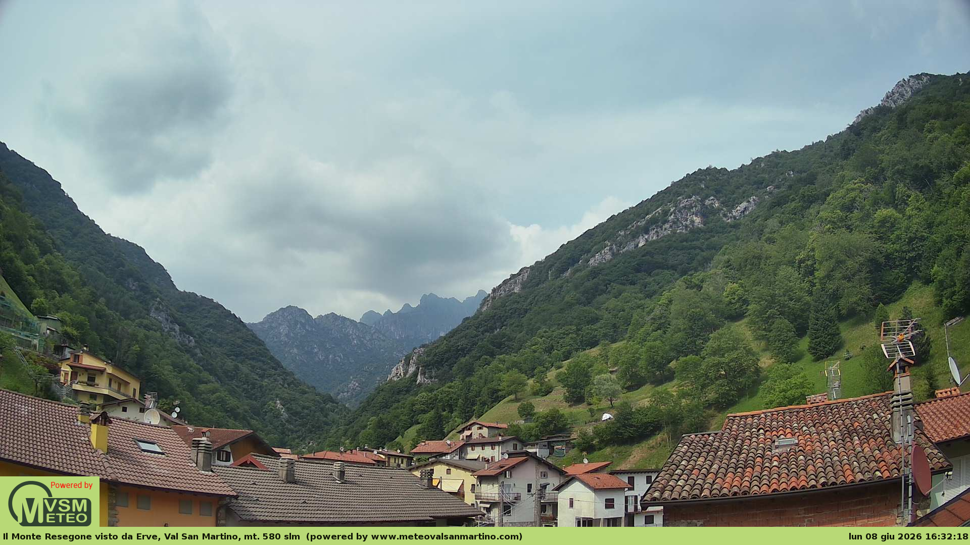 immagine della webcam nei dintorni di Malgrate: webcam Erve